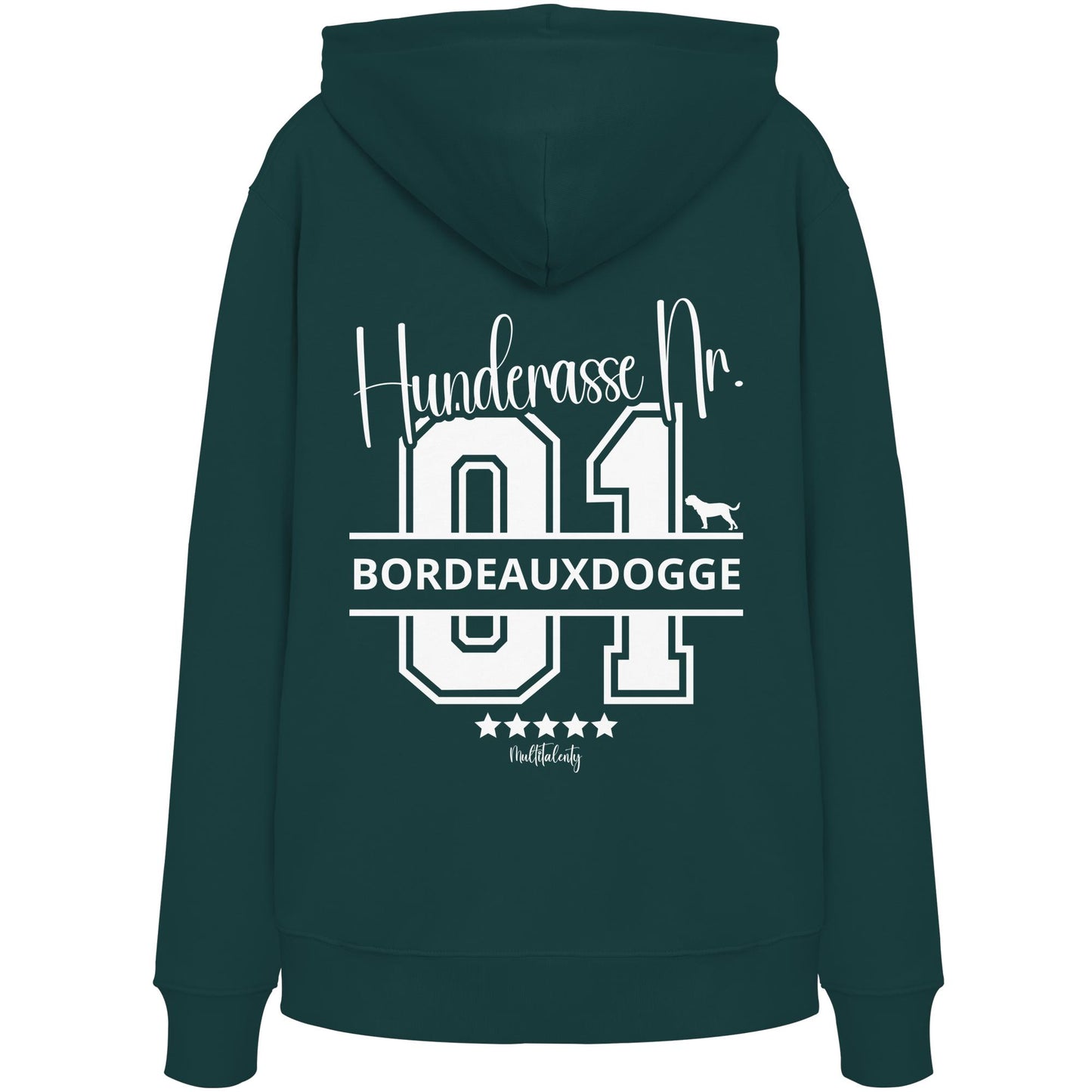 Nr. 01 Bordeauxdogge - Organic Hoodie