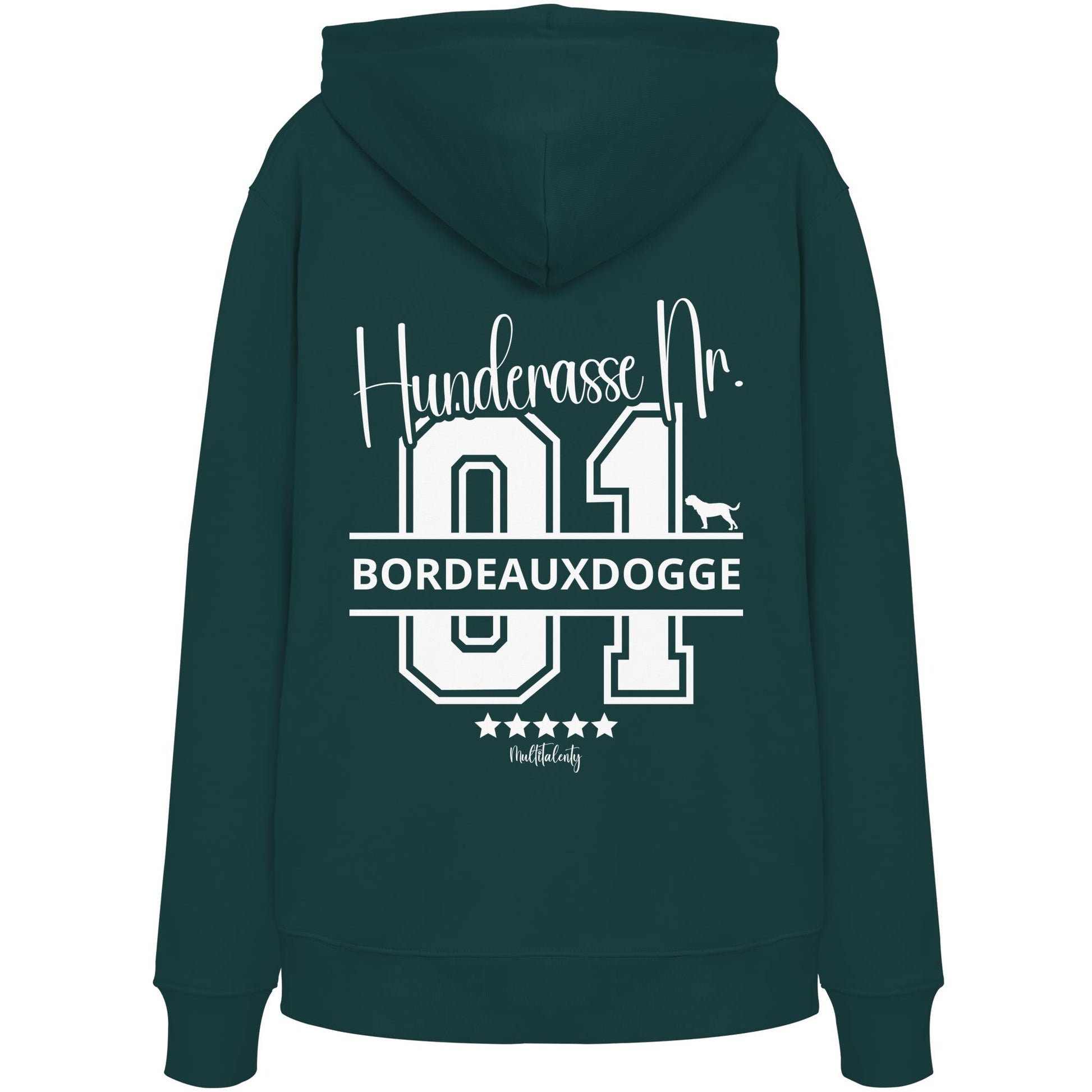 Nr. 01 Bordeauxdogge - Organic Hoodie