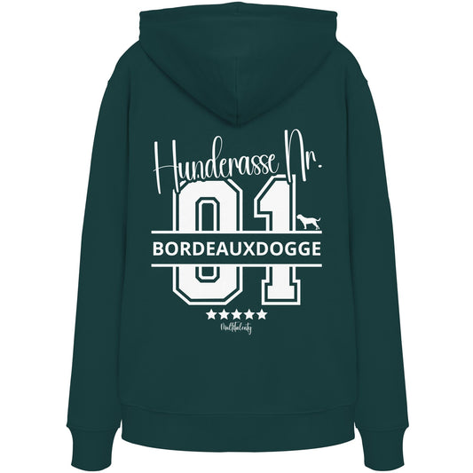 Nr. 01 Bordeauxdogge - Organic Hoodie