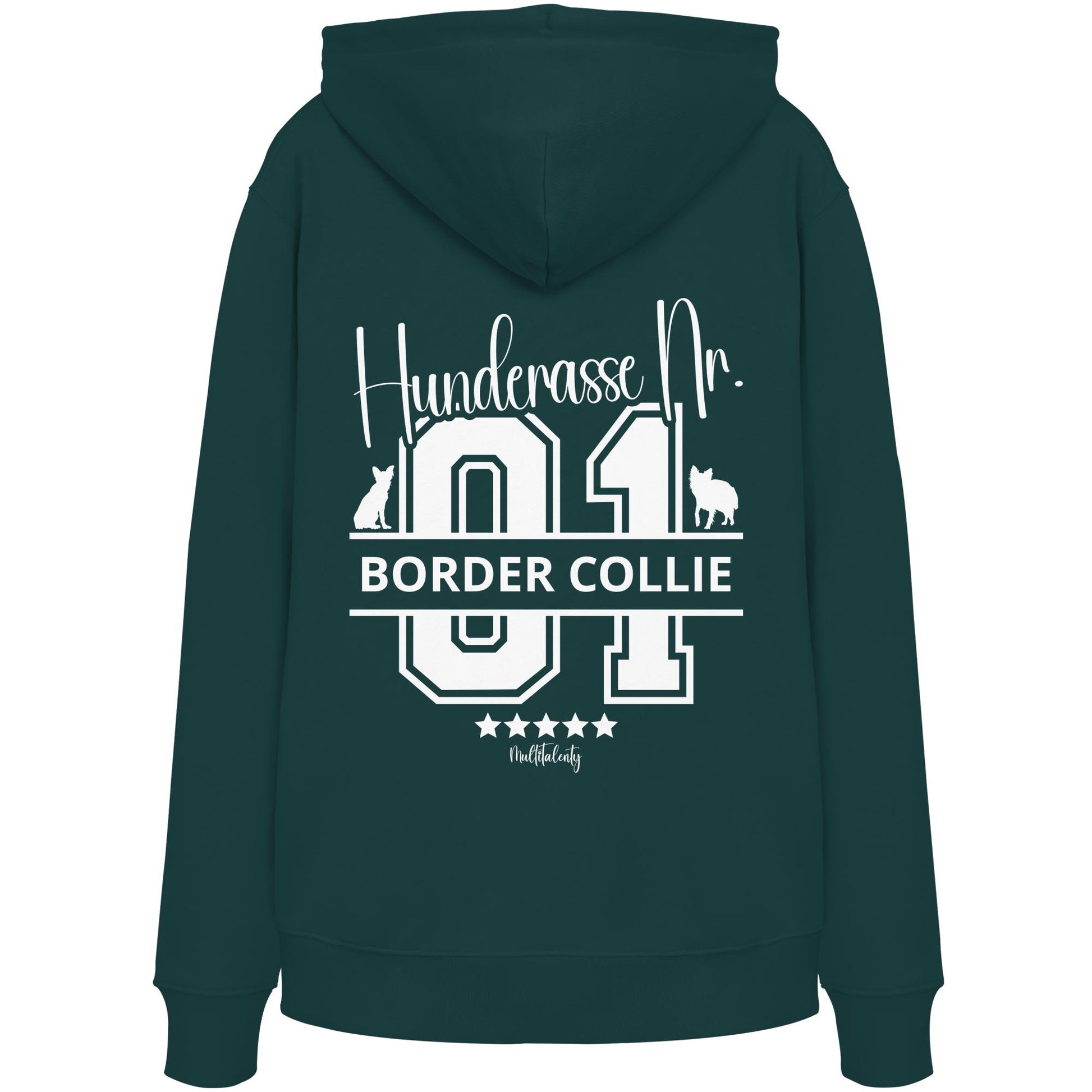 Nr. 01 Border Collie - Organic Hoodie