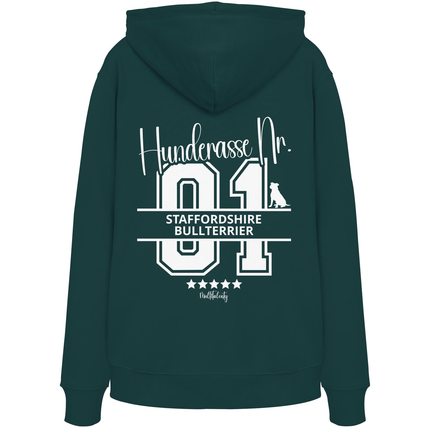 Nr. 01 Staffordshire Bullterrier - Organic Hoodie
