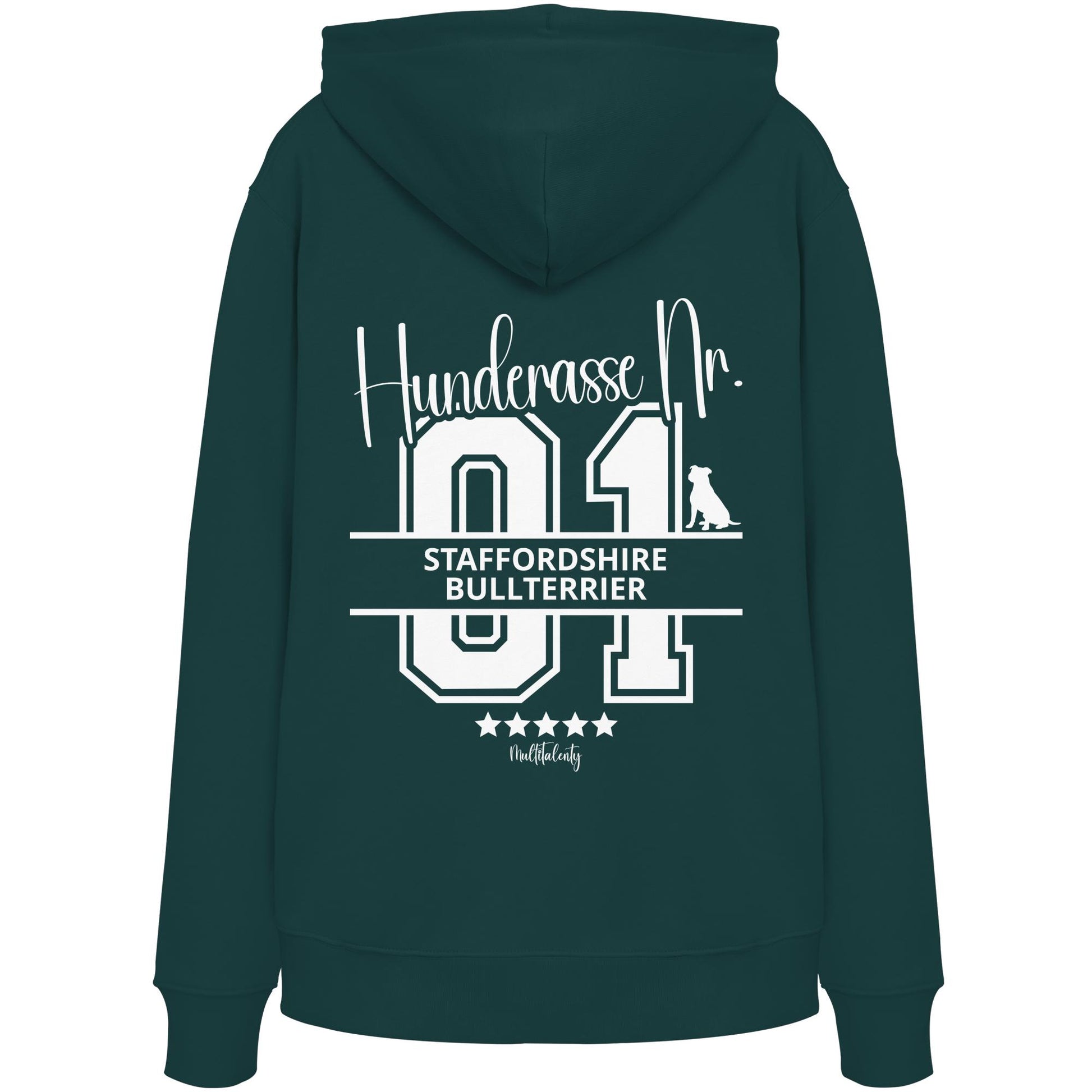 Nr. 01 Staffordshire Bullterrier - Organic Hoodie