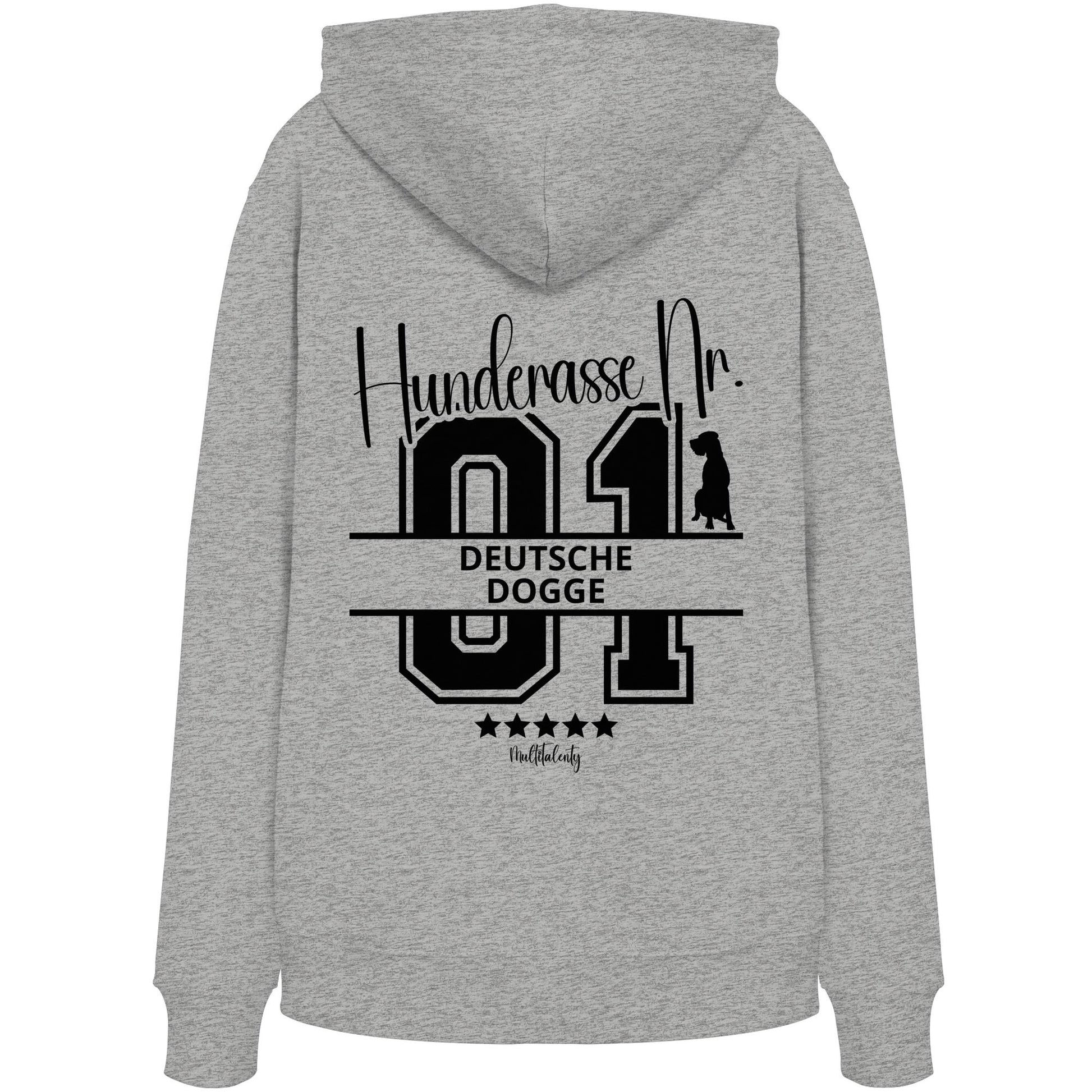 Nr. 01 Deutsche Dogge - Organic Hoodie