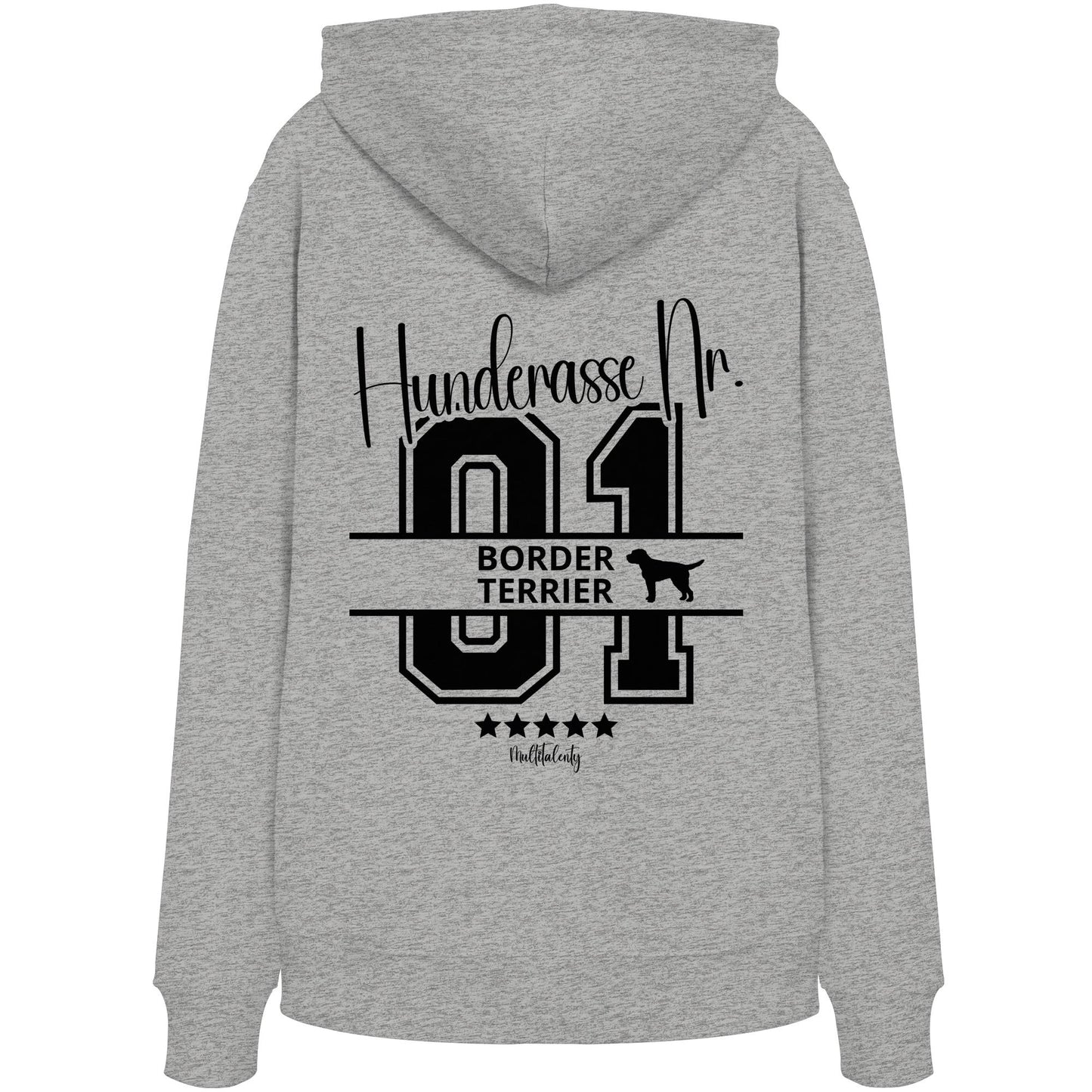 Nr. 01 Border Terrier - Organic Hoodie