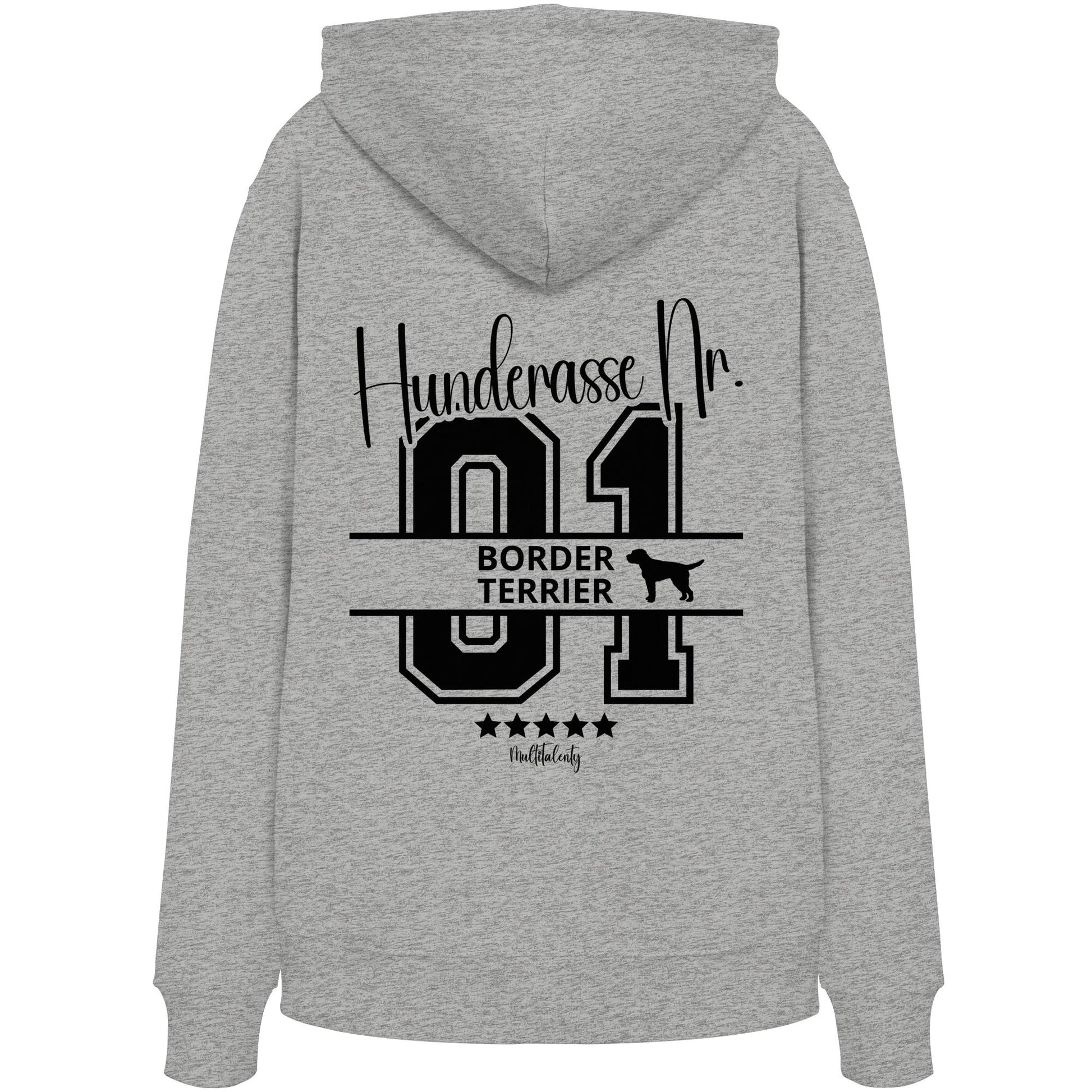 Nr. 01 Border Terrier - Organic Hoodie