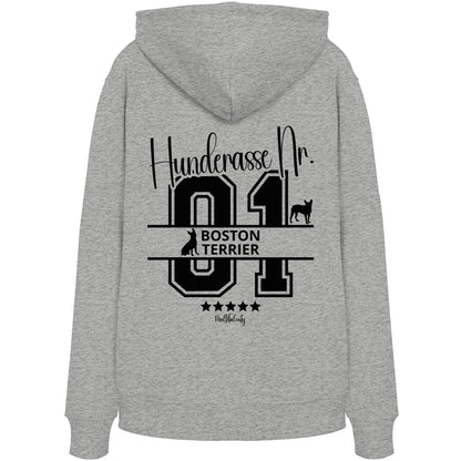 Nr. 01 Boston Terrier - Organic Hoodie