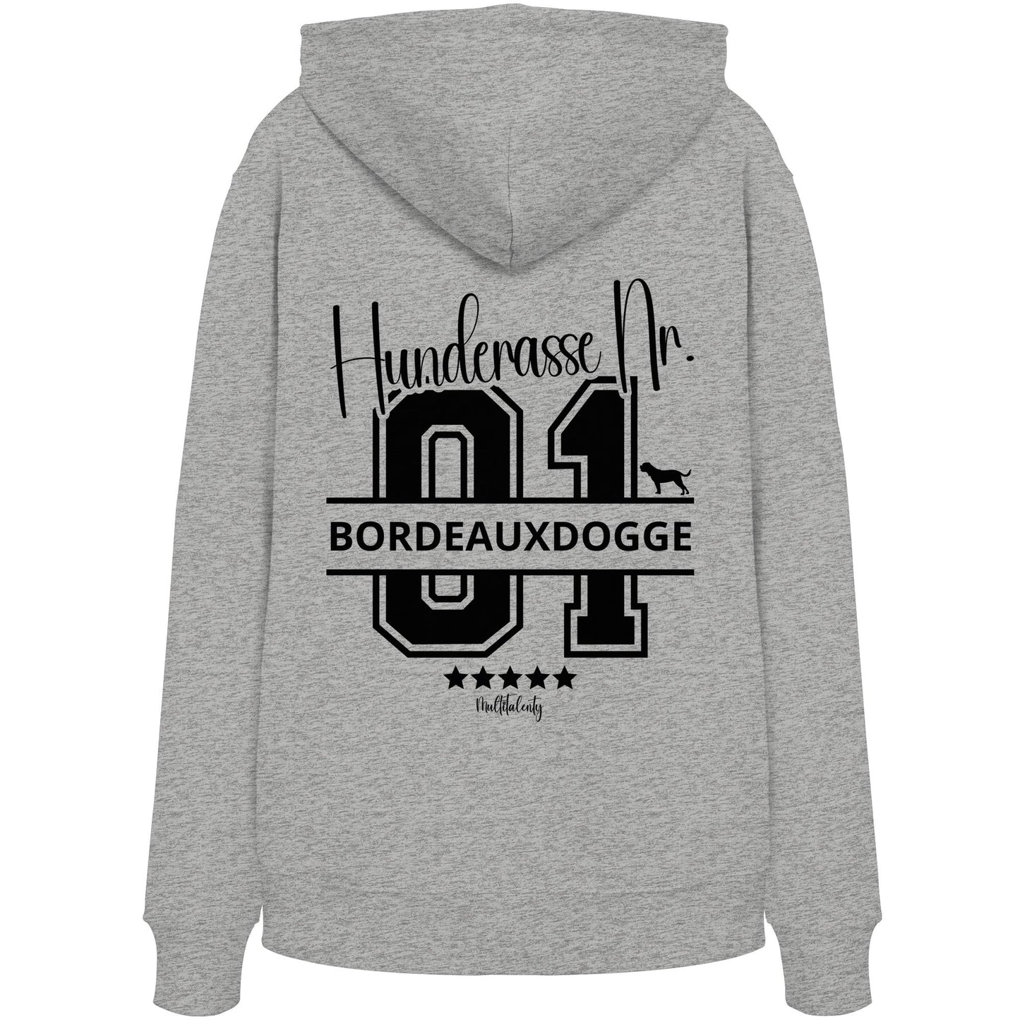 Nr. 01 Bordeauxdogge - Organic Hoodie