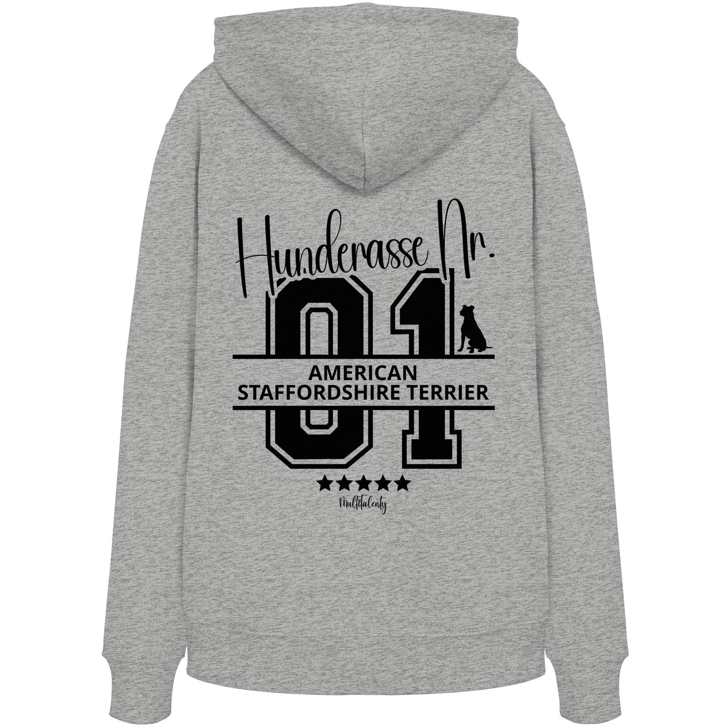Nr. 01 American Staffordshire Terrier - Organic Hoodie