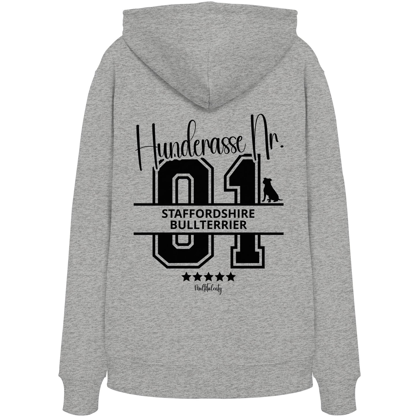 Nr. 01 Staffordshire Bullterrier - Organic Hoodie