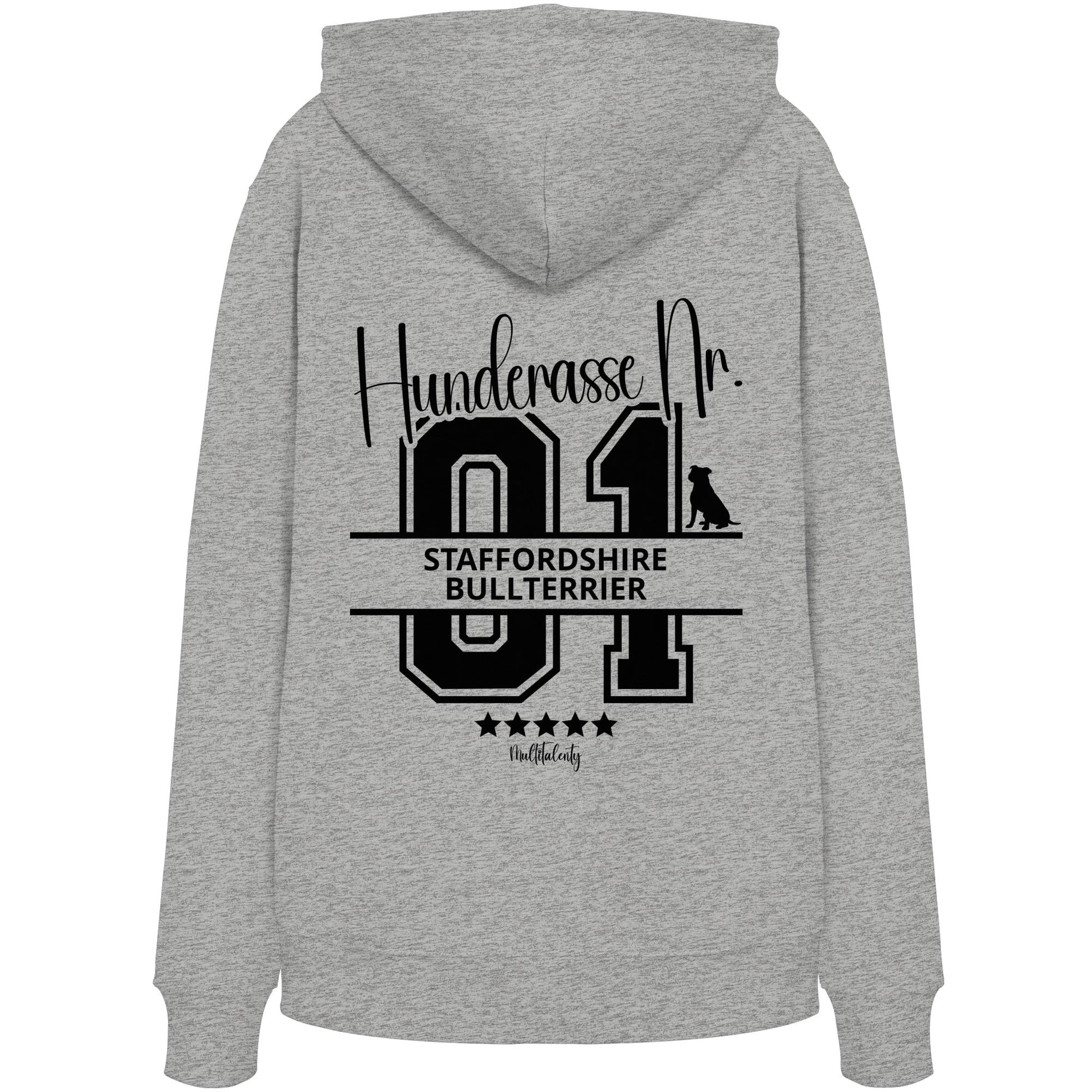 Nr. 01 Staffordshire Bullterrier - Organic Hoodie
