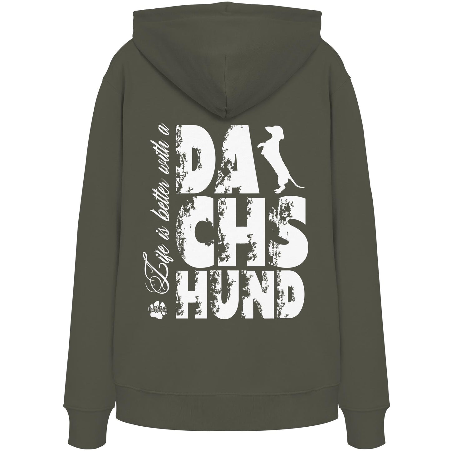 Life is better with a Dachshund - Organic Hoodie