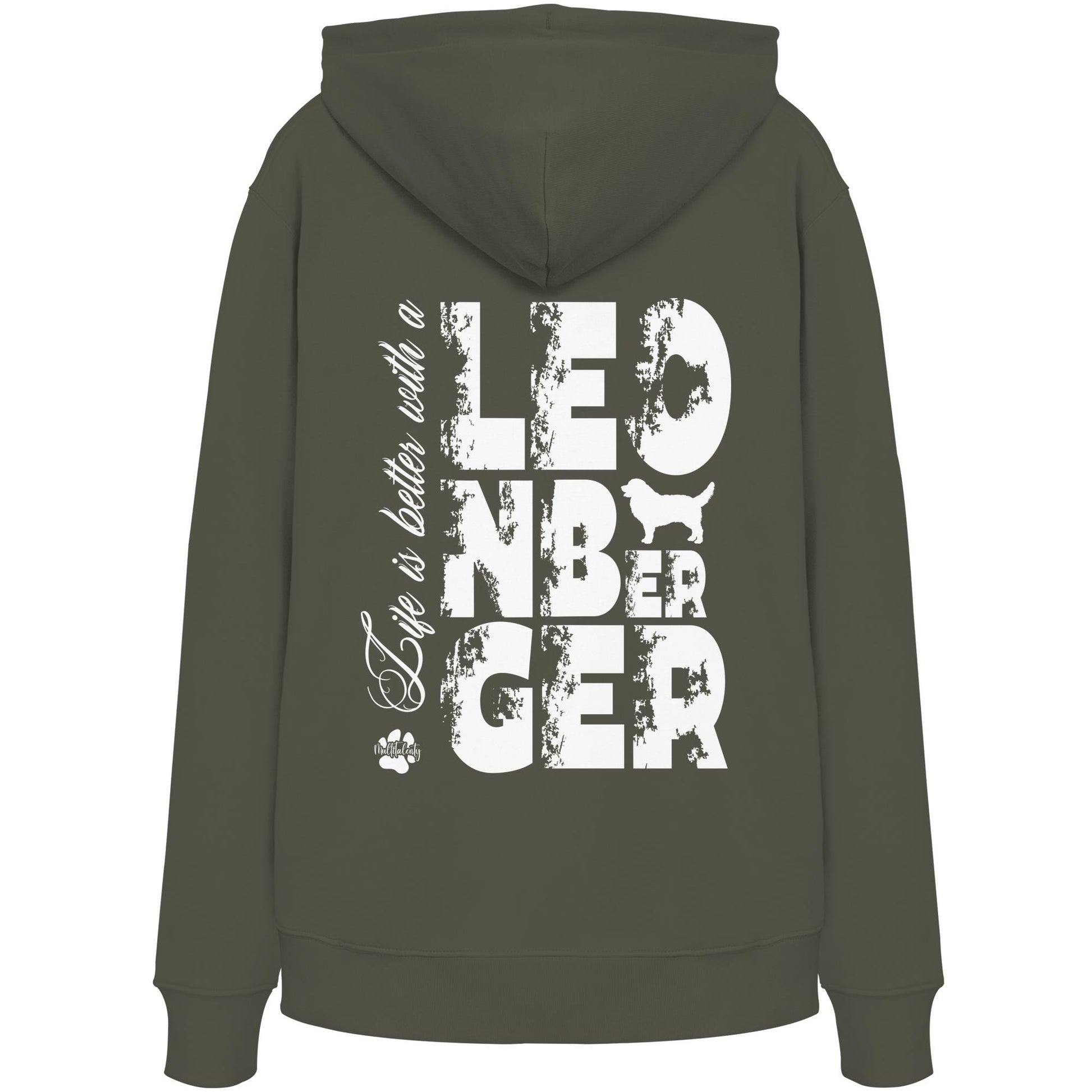 Life is better with a Leonberger - Organic Hoodie