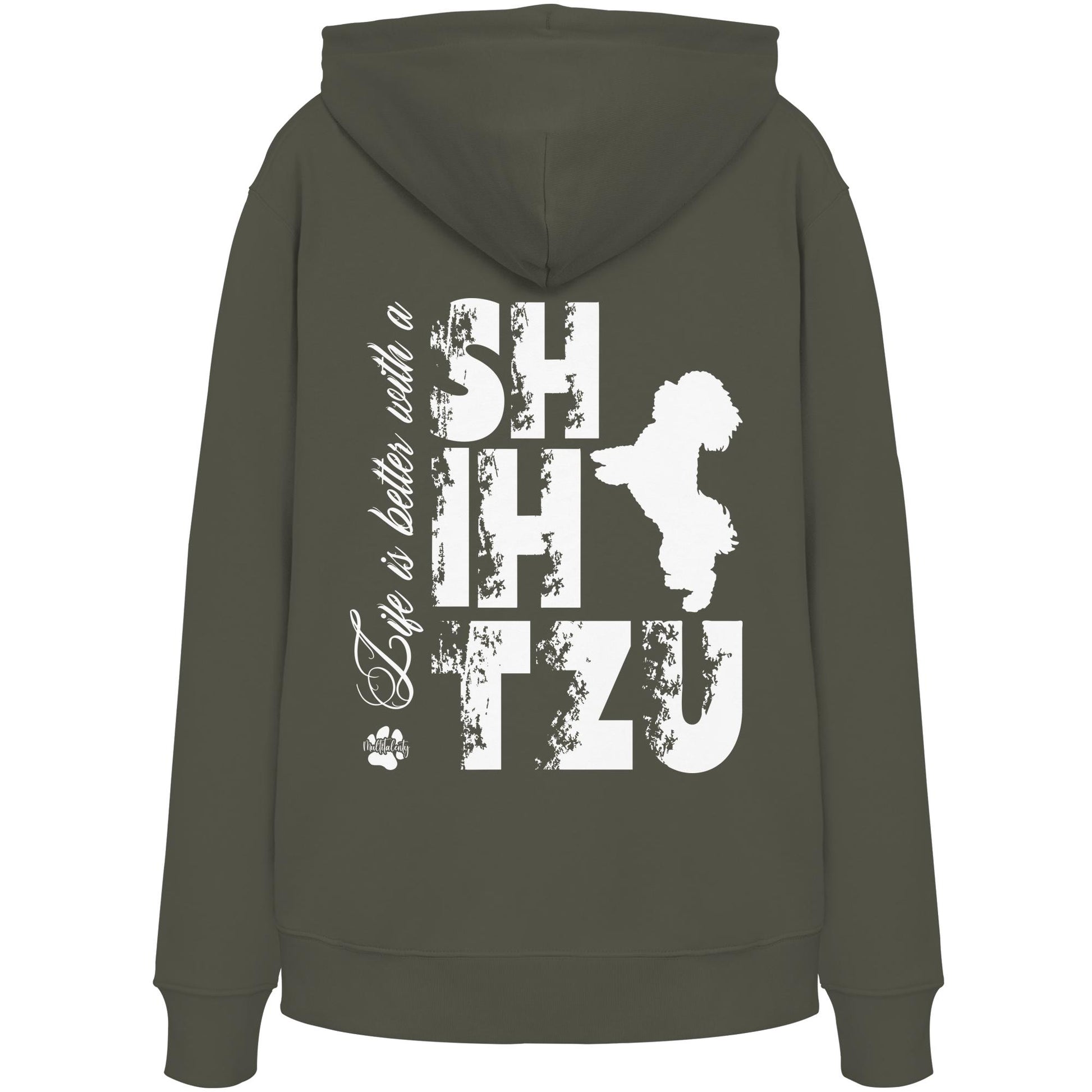 Life is better with a Shih Tzu - Organic Hoodie