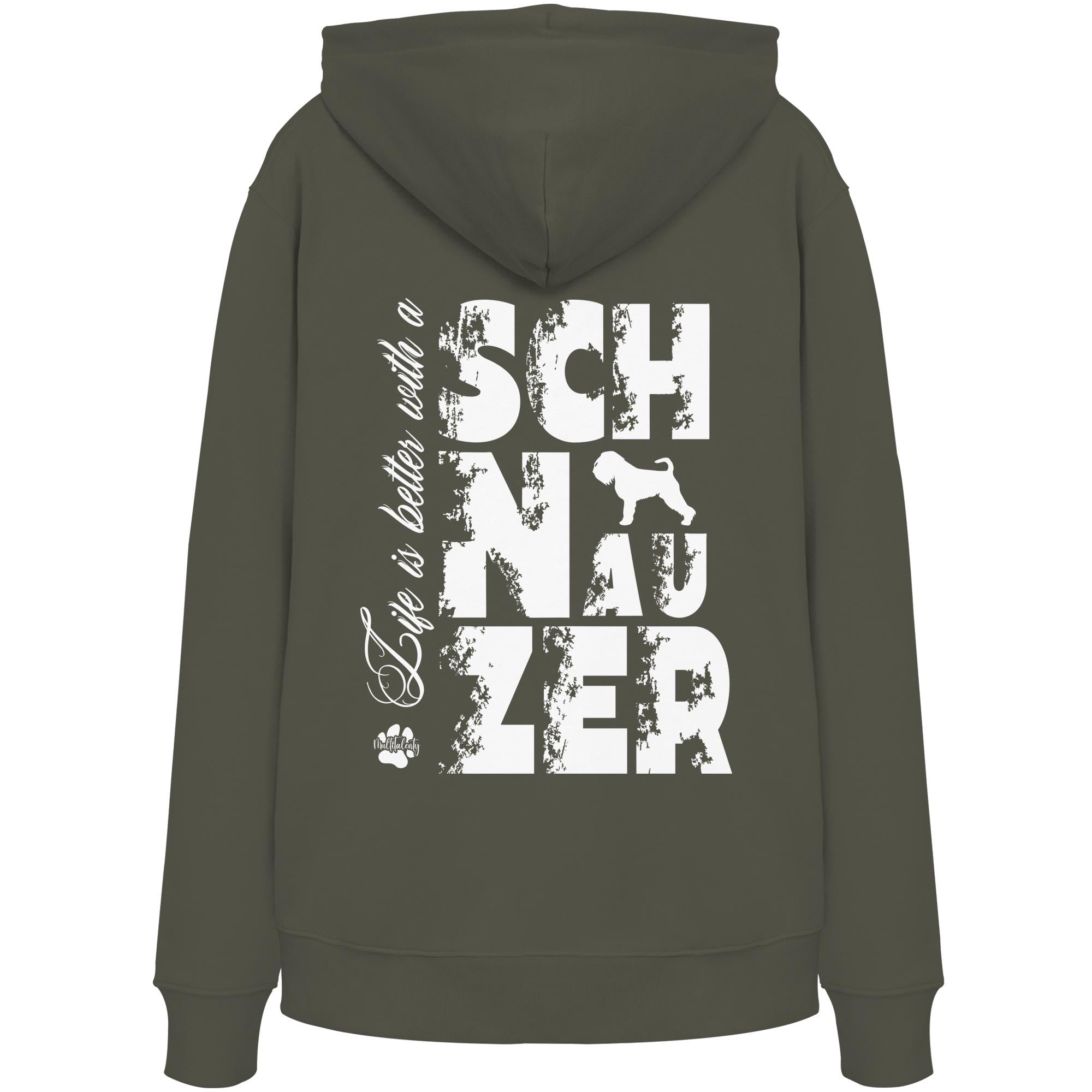 Life is better with a Schnauzer - Organic Hoodie