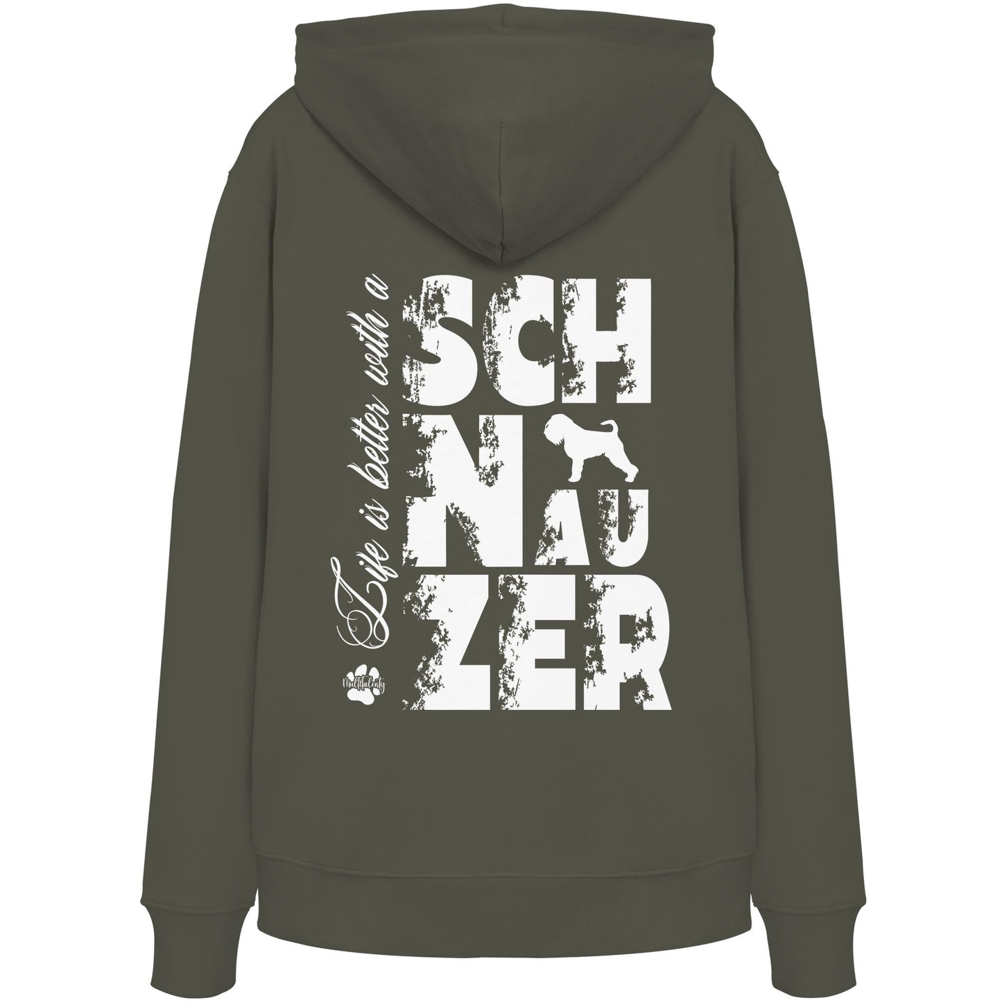 Life is better with a Schnauzer - Organic Hoodie