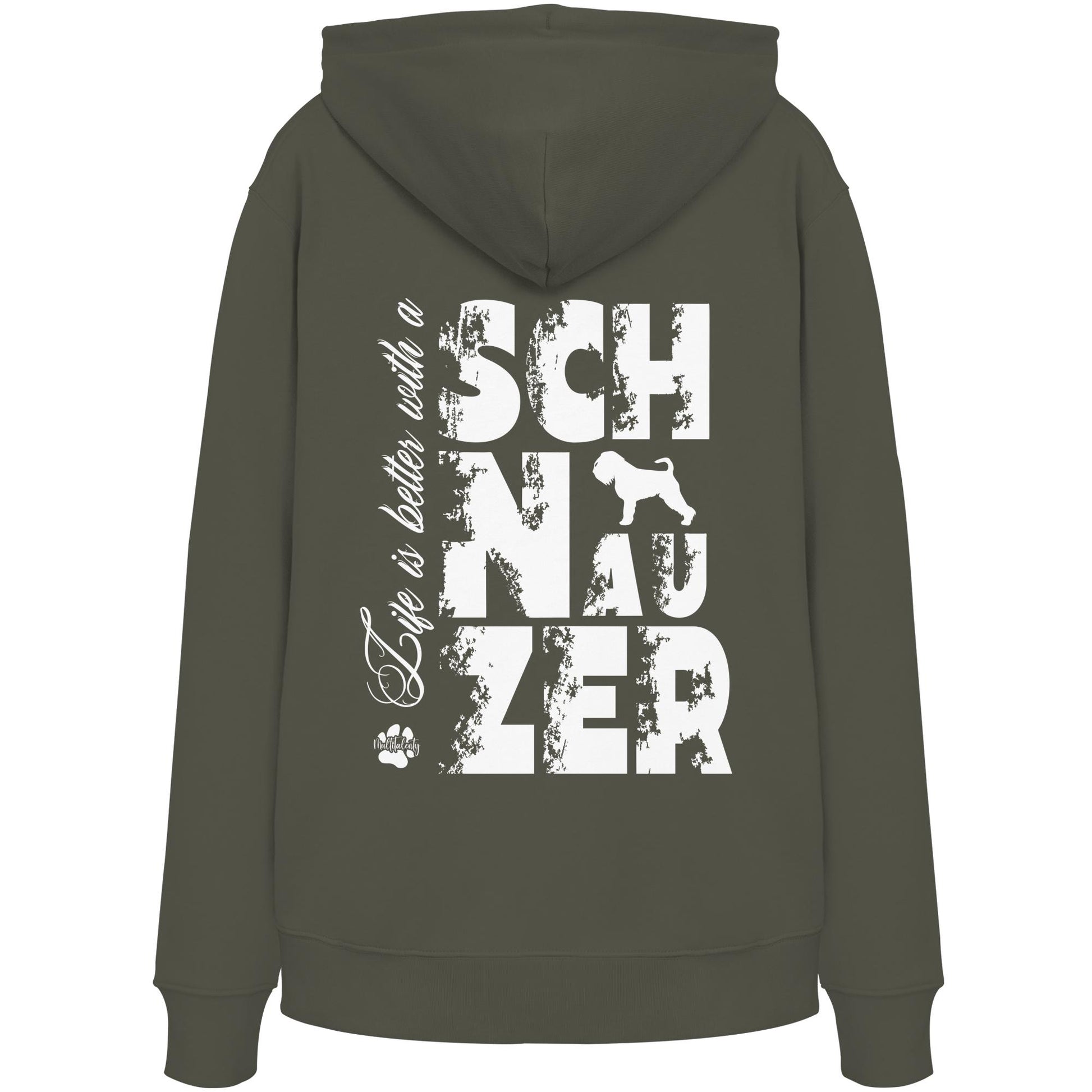Life is better with a Schnauzer - Organic Hoodie