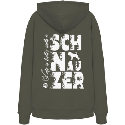 Life is better with a Schnauzer - Organic Hoodie
