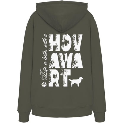 Life is better with a Hovawart - Organic Hoodie
