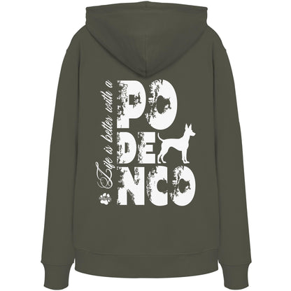 Life is better with a Podenco - Organic Hoodie
