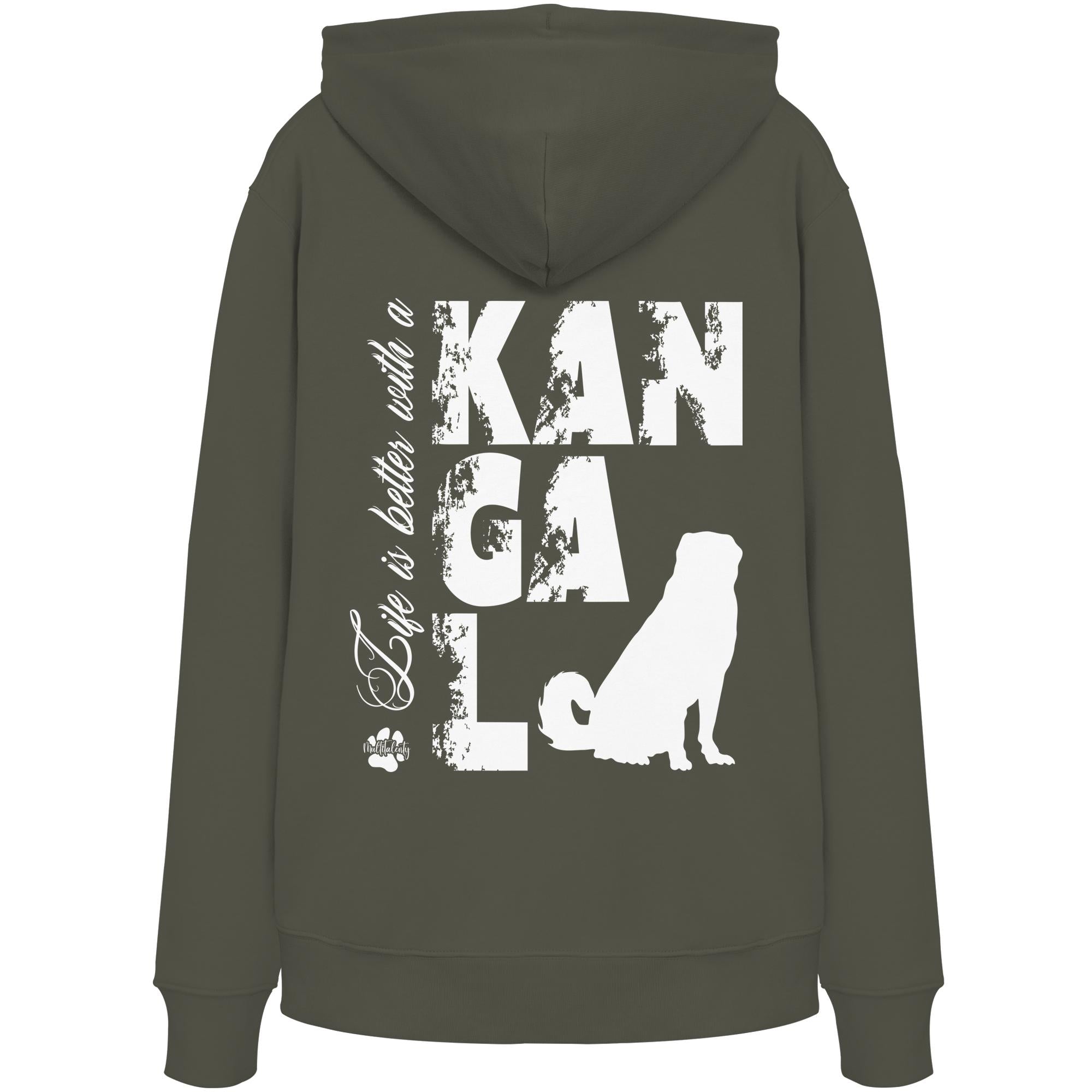 Life is better with a Kangal - Organic Hoodie