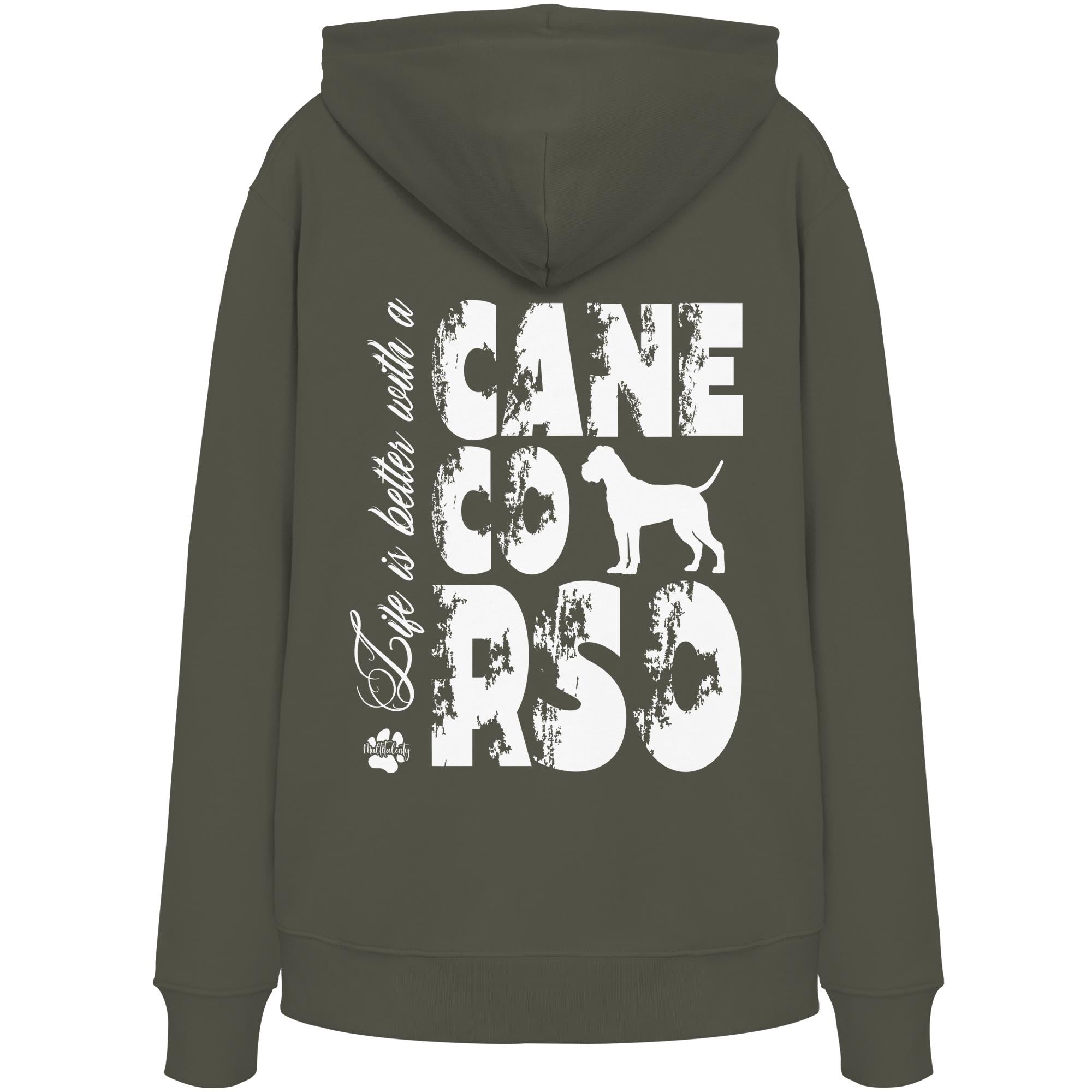 Life is better with a Cane Corso - Organic Hoodie