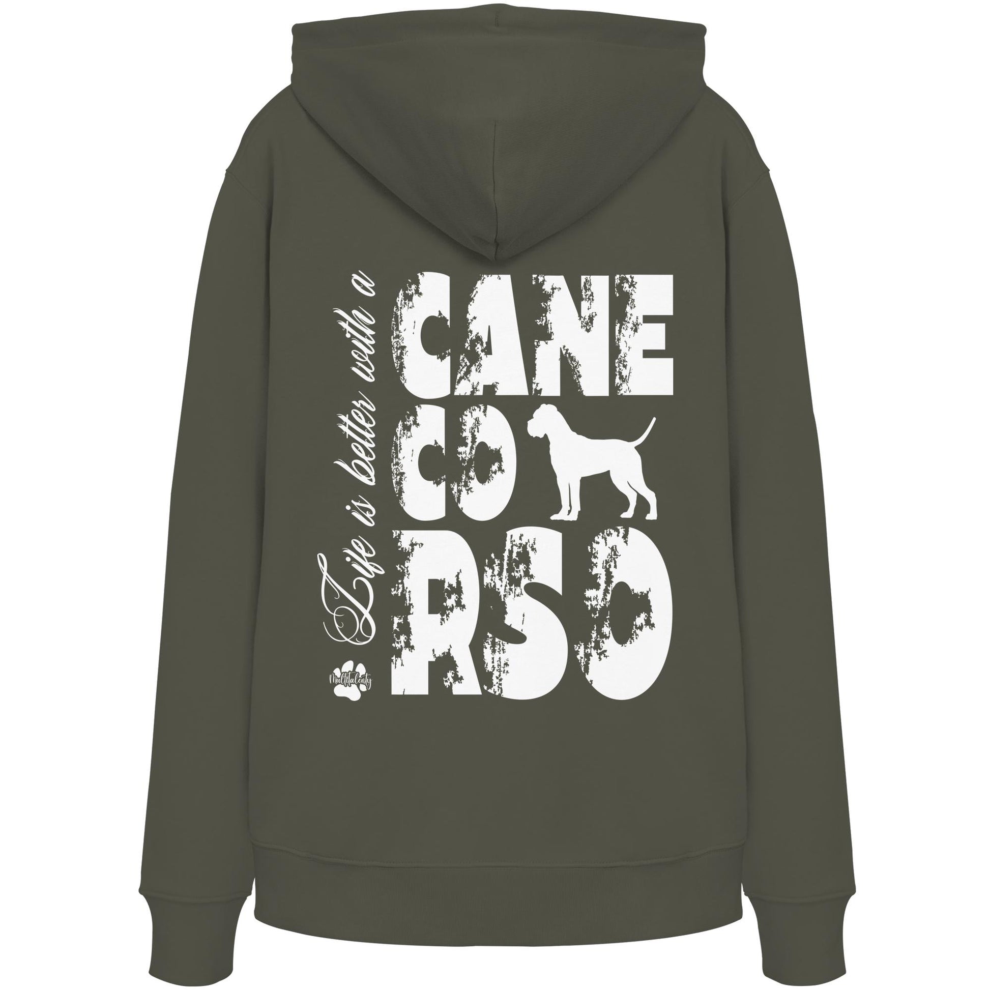 Life is better with a Cane Corso - Organic Hoodie