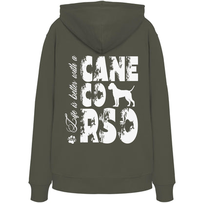 Life is better with a Cane Corso - Organic Hoodie