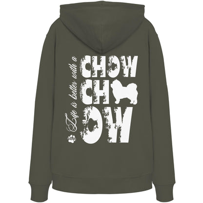 Life is better with a Chow Chow - Organic Hoodie