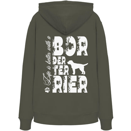 Life is better with a Border Terrier - Organic Hoodie