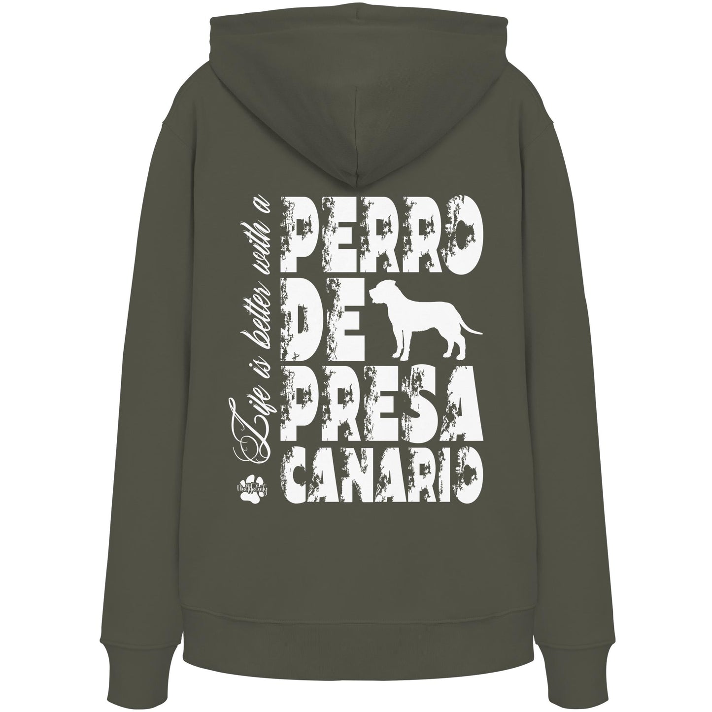Life is better with a Presa Canario - Organic Hoodie