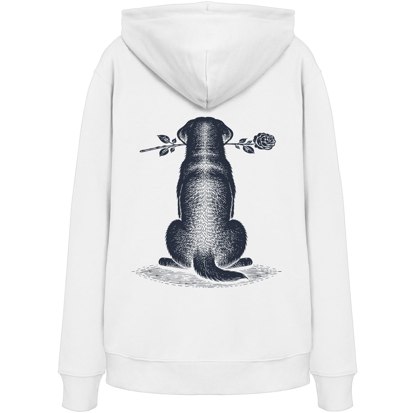 Silent Loyalty - Labrador - Organic Hoodie