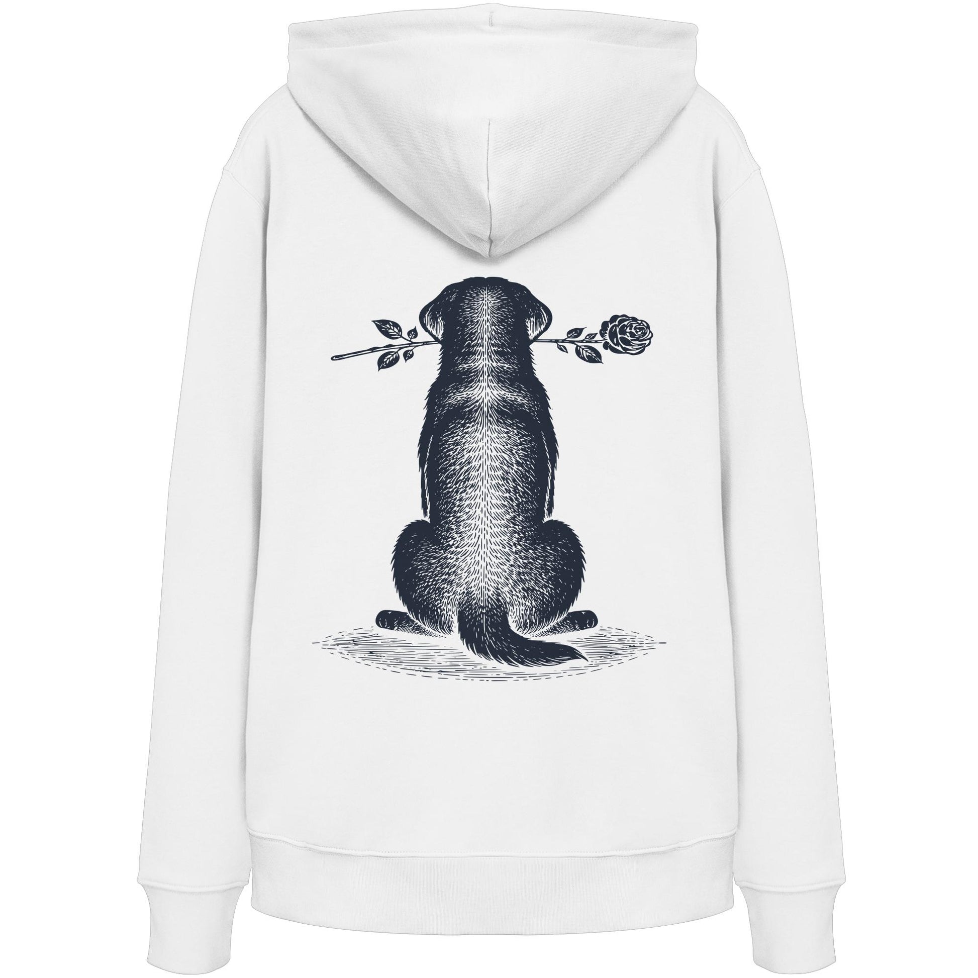 Silent Loyalty - Labrador - Organic Hoodie