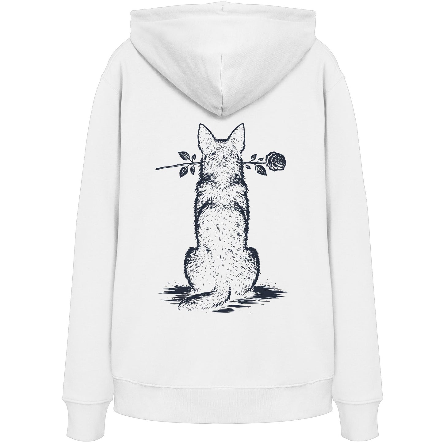 Silent Loyalty - Australian Cattle Dog - Organic Hoodie