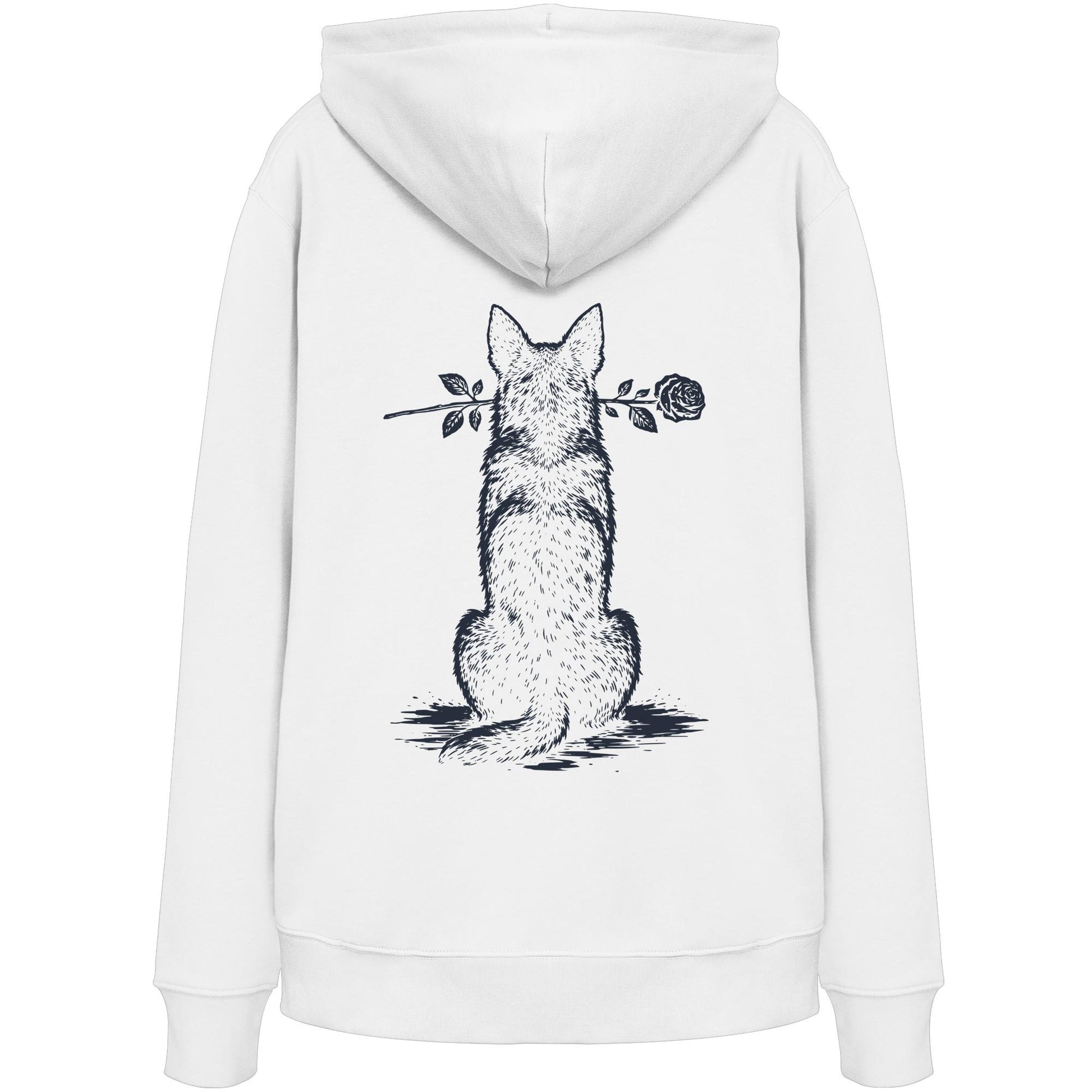 Silent Loyalty - Australian Cattle Dog - Organic Hoodie