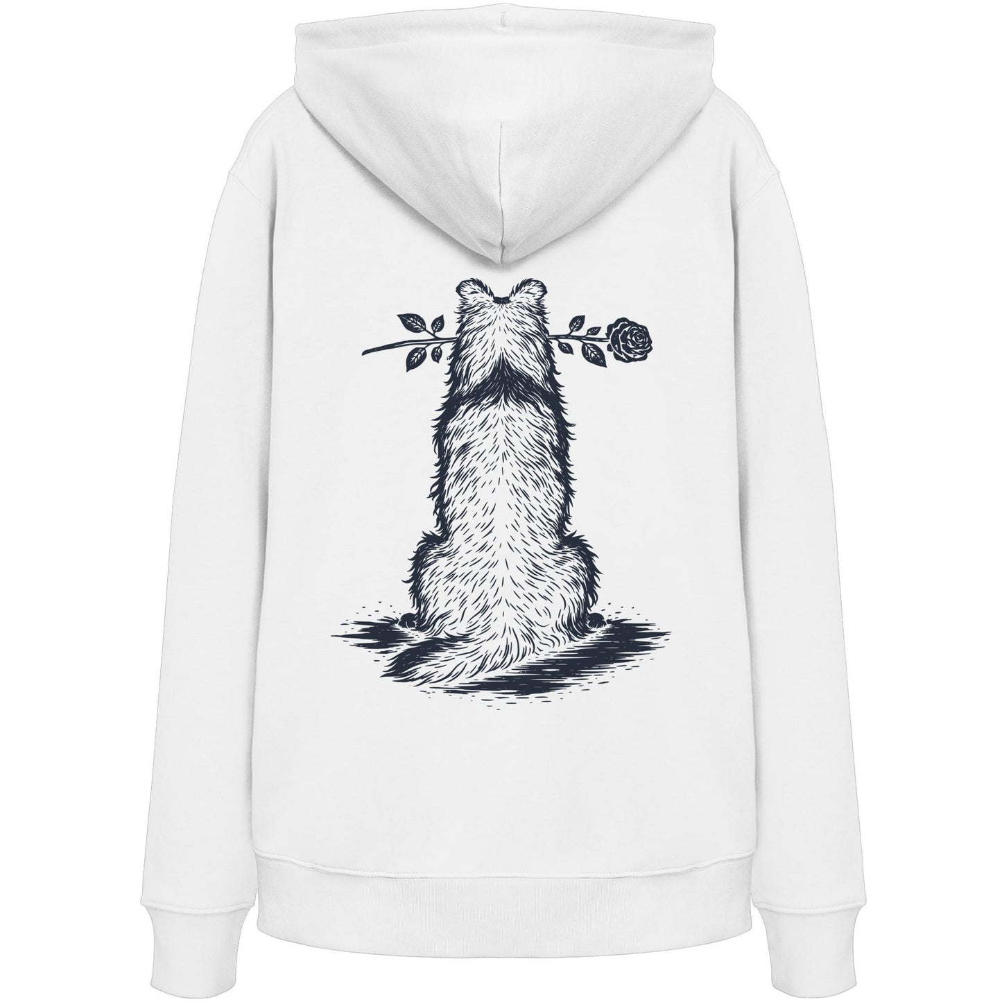 Silent Loyalty - Collie - Organic Hoodie