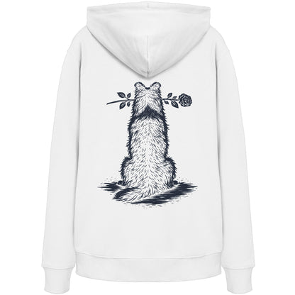 Silent Loyalty - Collie - Organic Hoodie