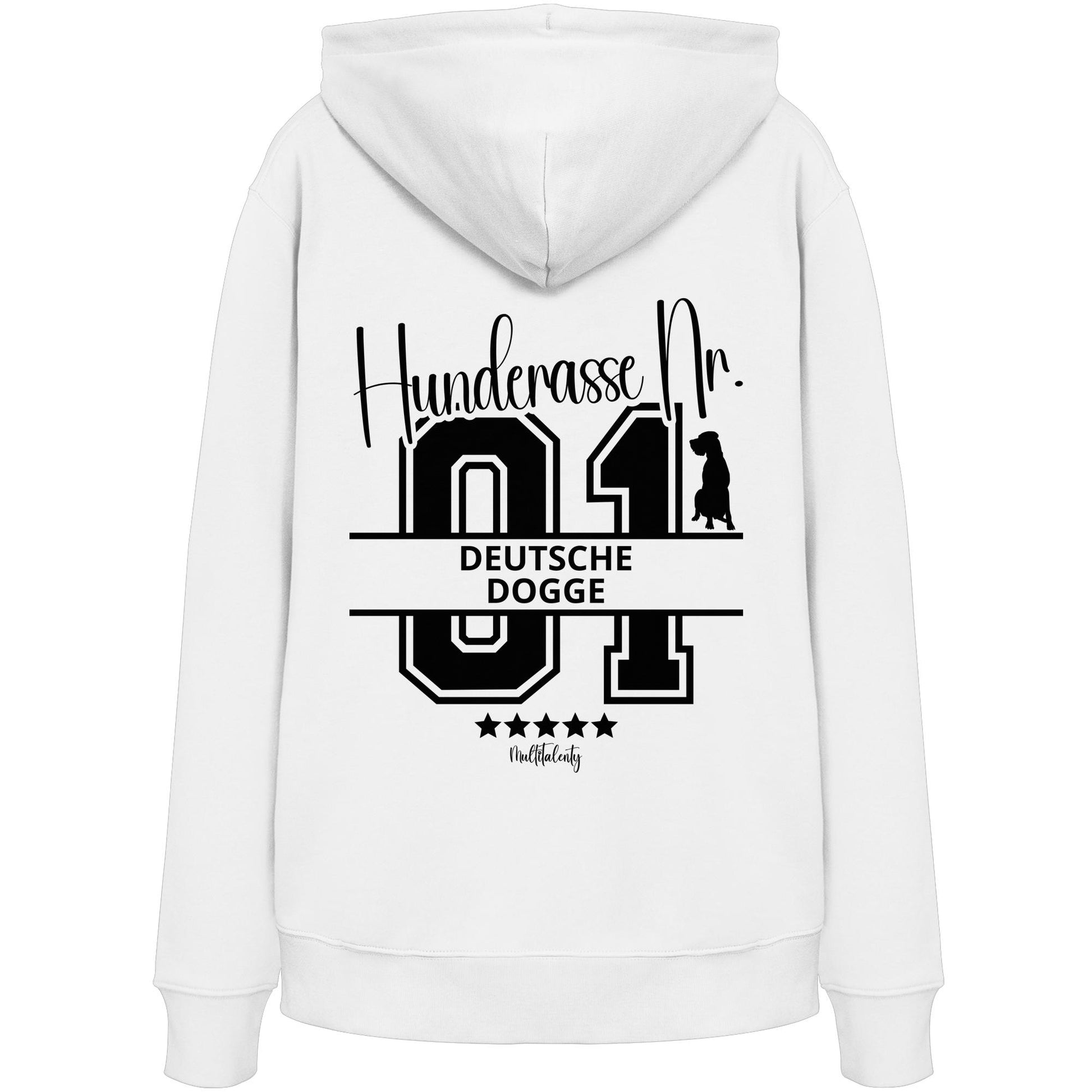 Nr. 01 Deutsche Dogge - Organic Hoodie