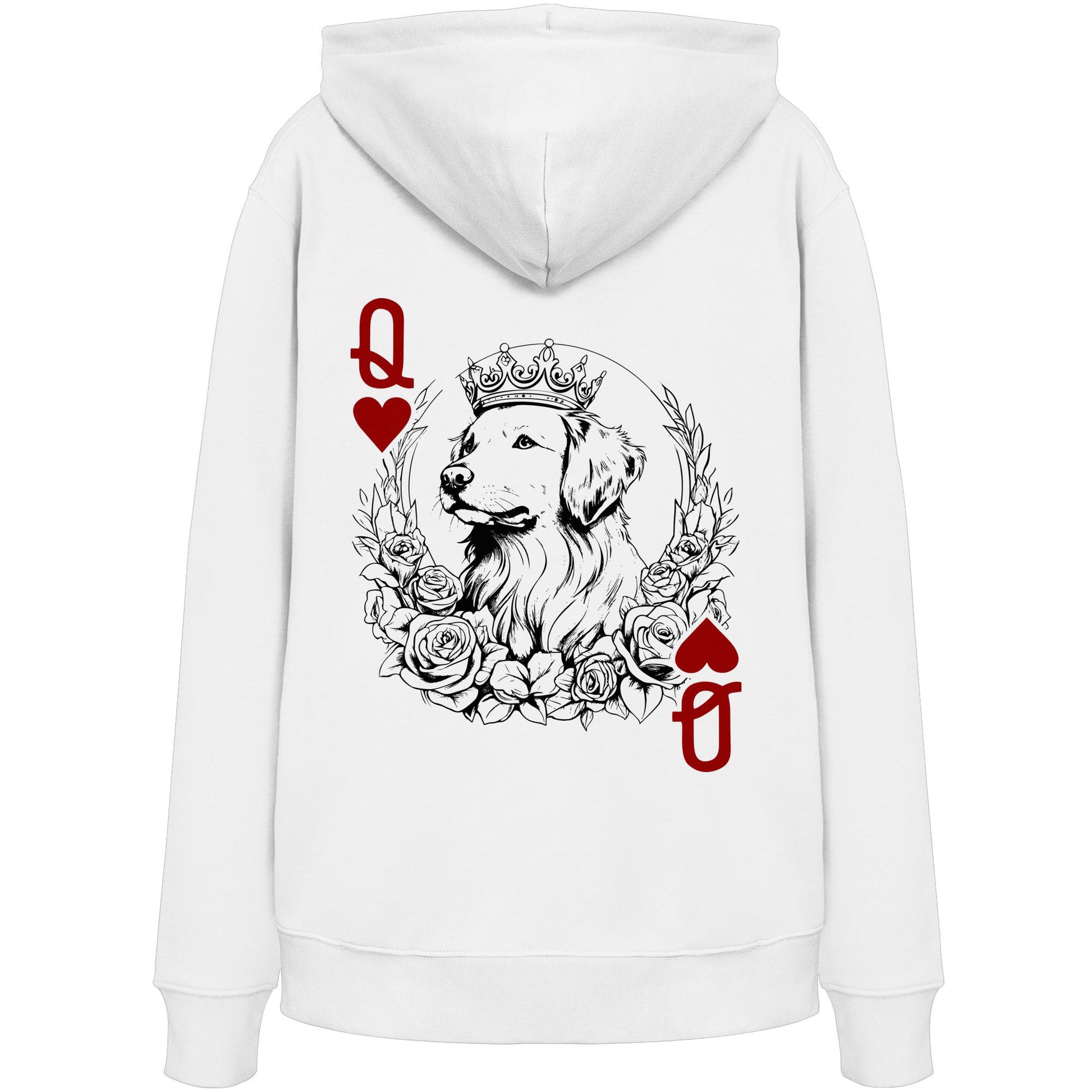 Herzkönigin Toller - Organic Hoodie