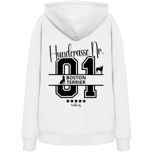 Nr. 01 Boston Terrier - Organic Hoodie