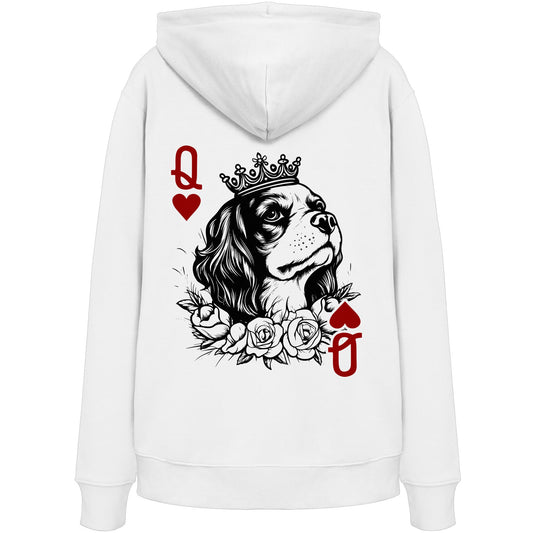 Herzkönigin Cavalier King Charles Spaniel - Organic Hoodie