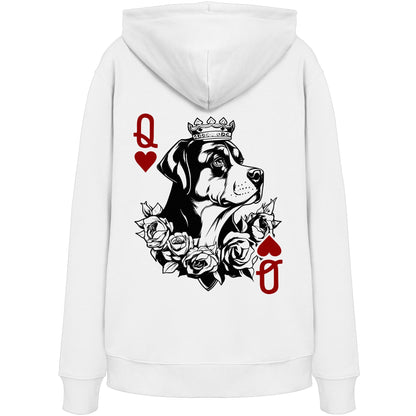 Herzkönigin Großer Schweizer Sennenhund - Organic Hoodie