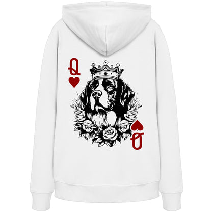 Herzkönigin Berner Sennenhund - Organic Hoodie