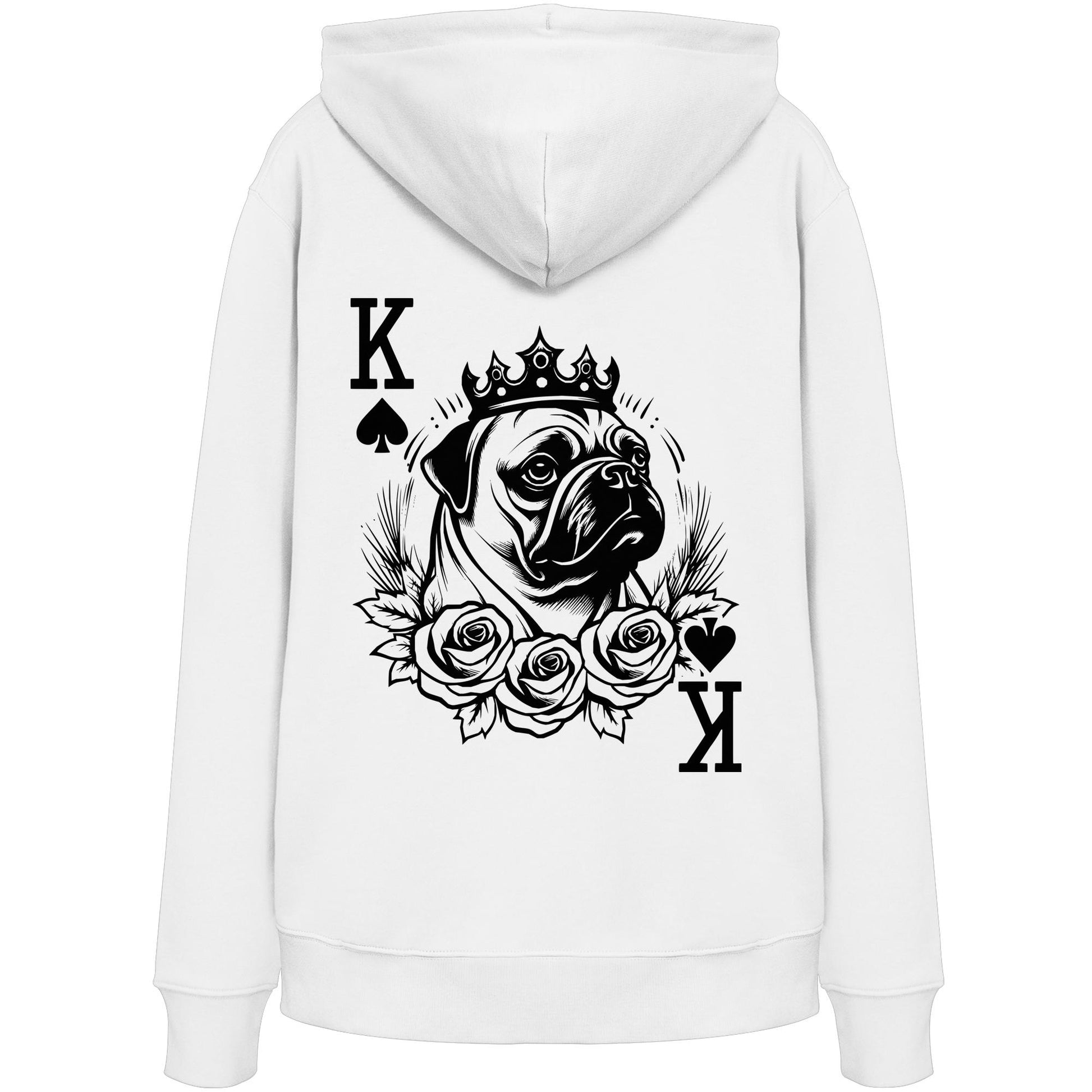 Pikkönig Mops - Organic Hoodie