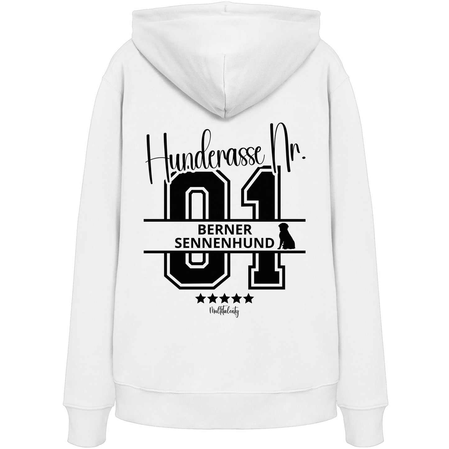 Nr. 01 Berner Sennenhund - Organic Hoodie