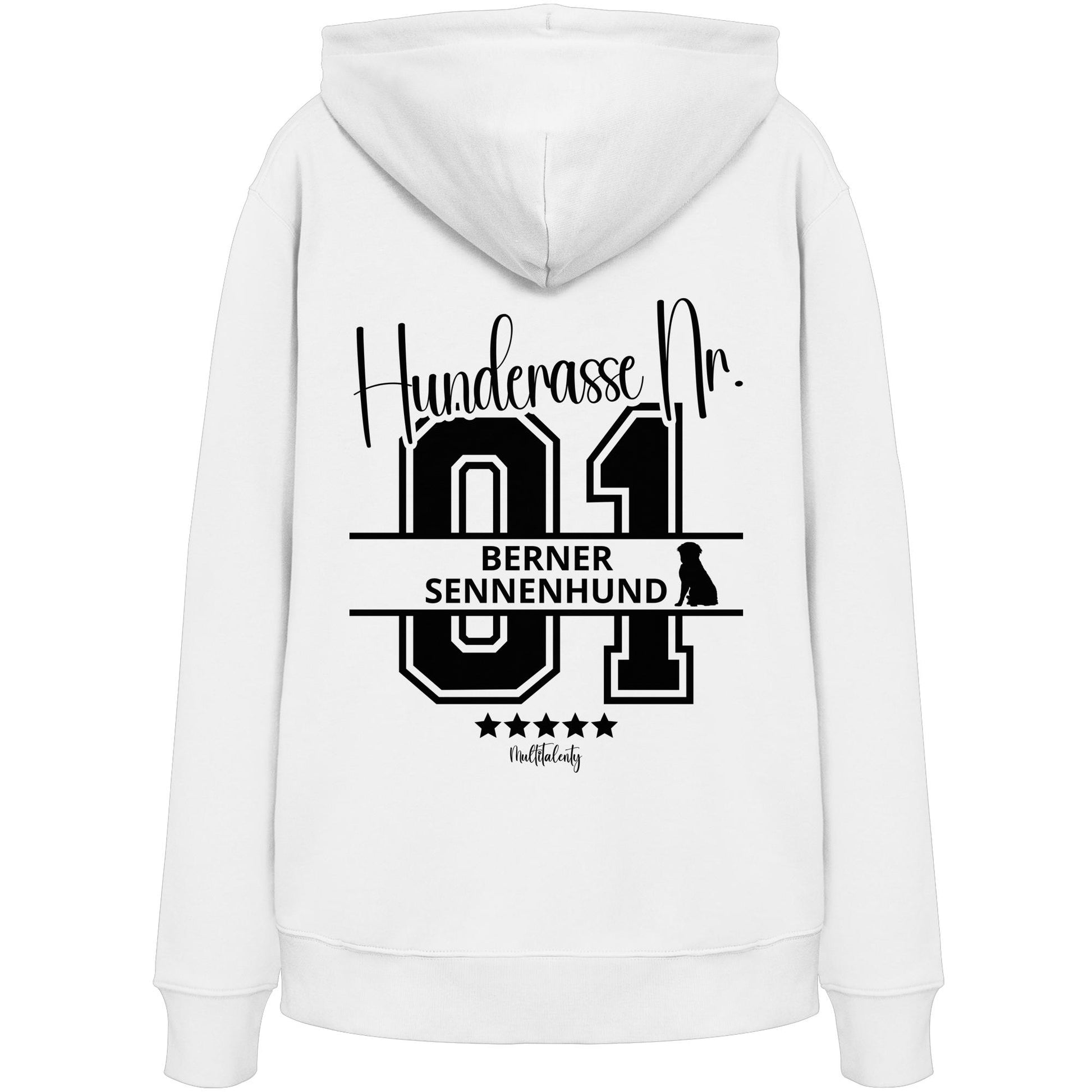 Nr. 01 Berner Sennenhund - Organic Hoodie