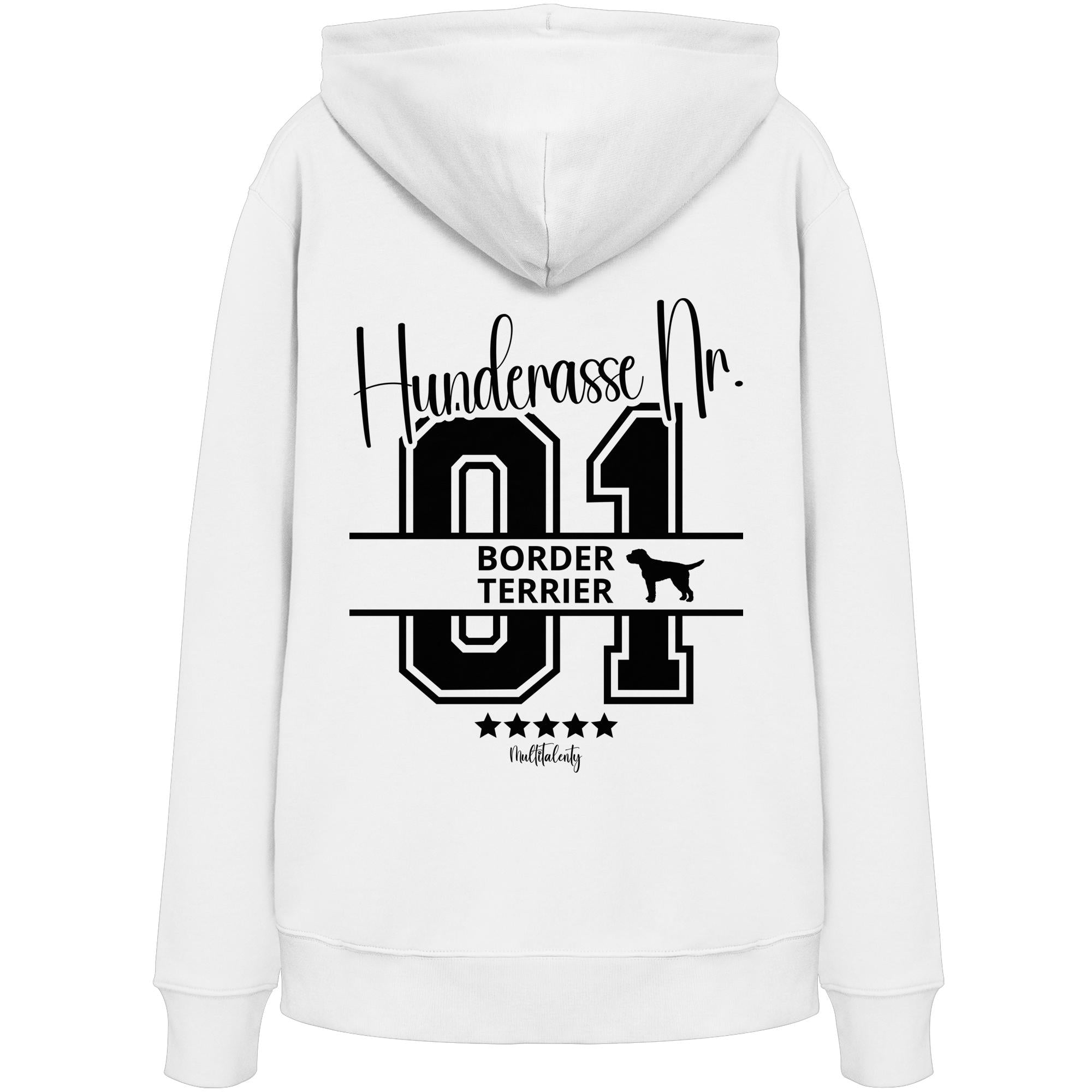 Nr. 01 Border Terrier - Organic Hoodie