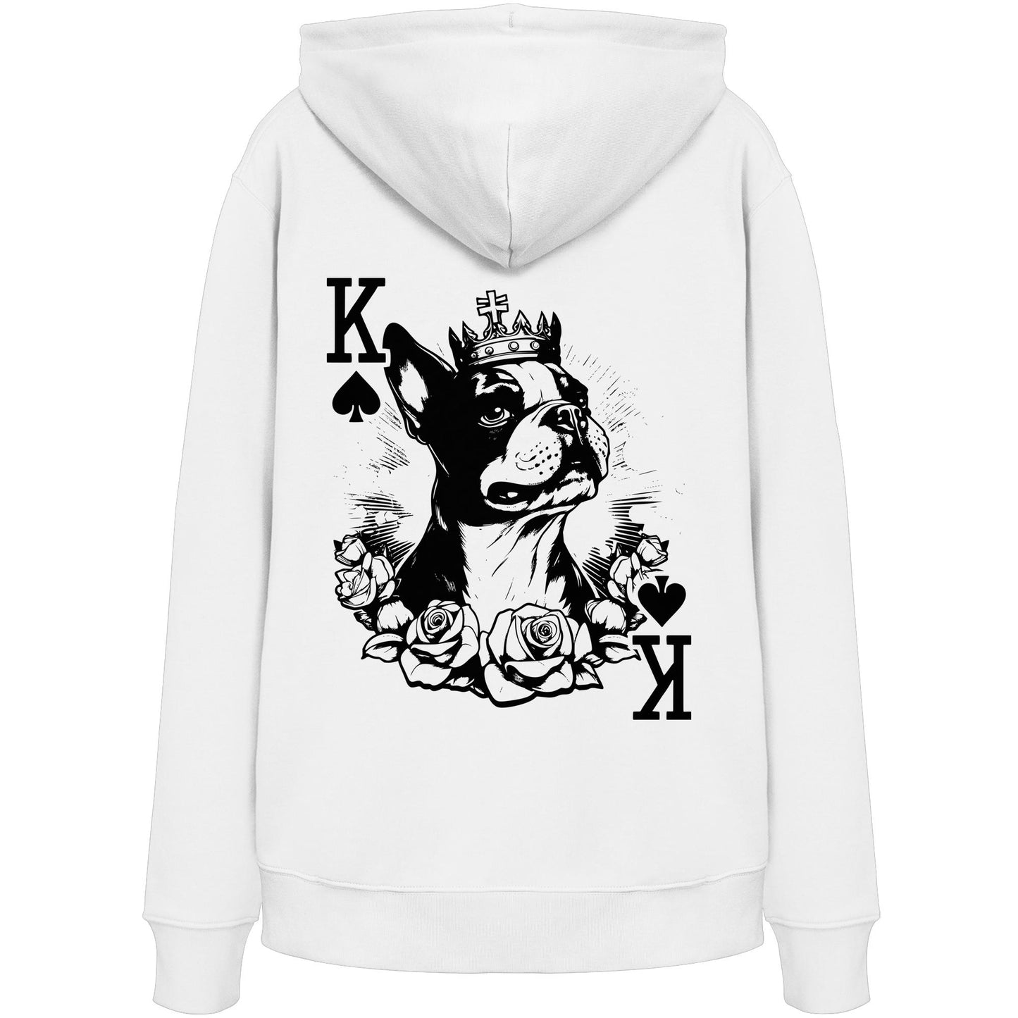 Pikkönig Boston Terrier - Organic Hoodie