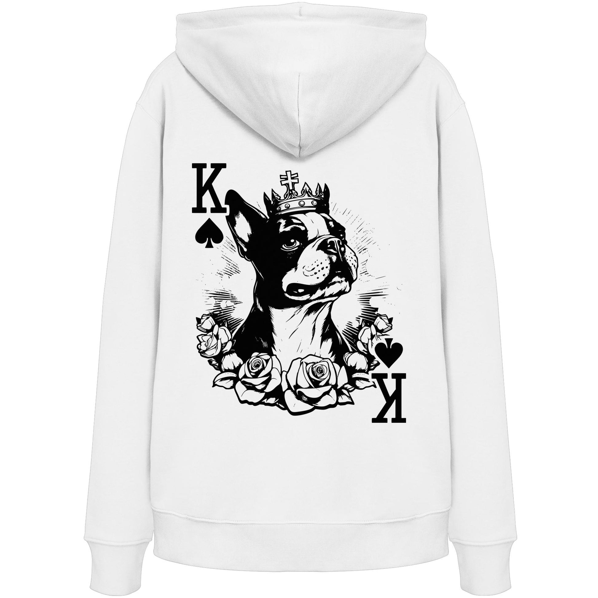 Pikkönig Boston Terrier - Organic Hoodie