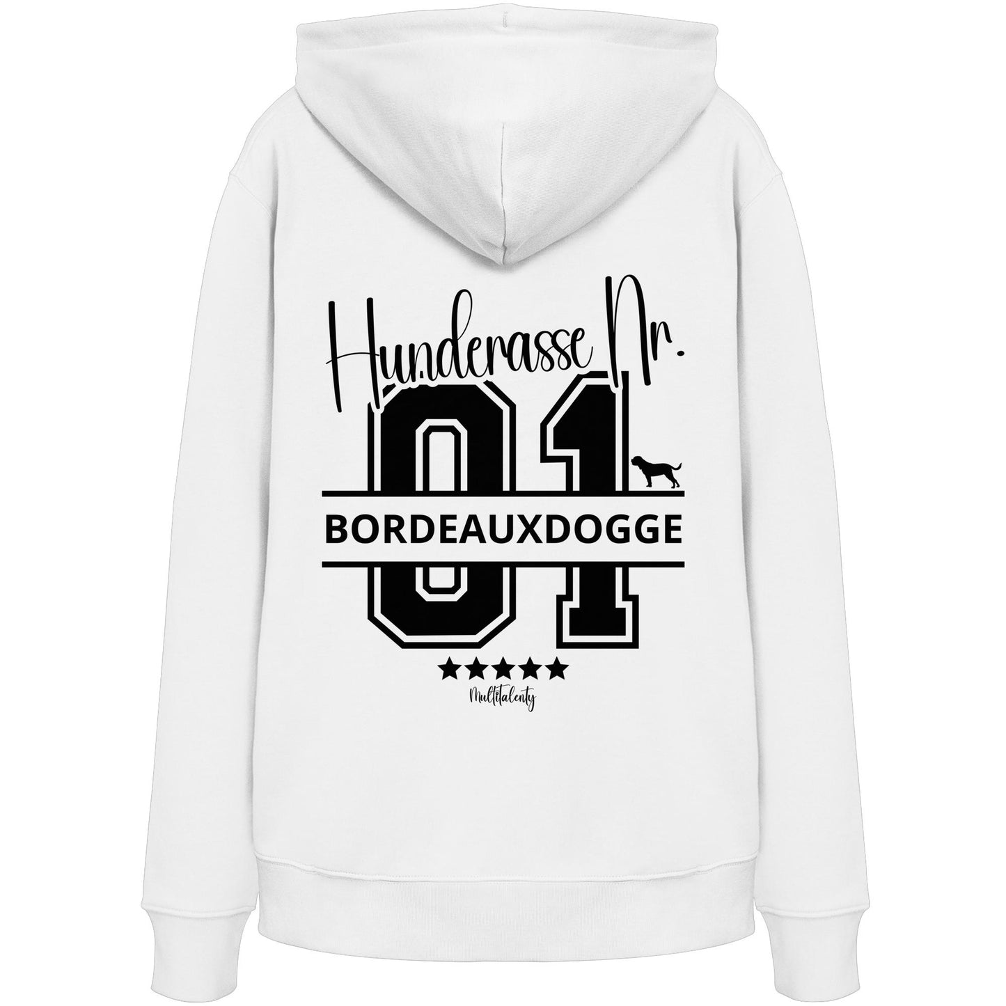 Nr. 01 Bordeauxdogge - Organic Hoodie