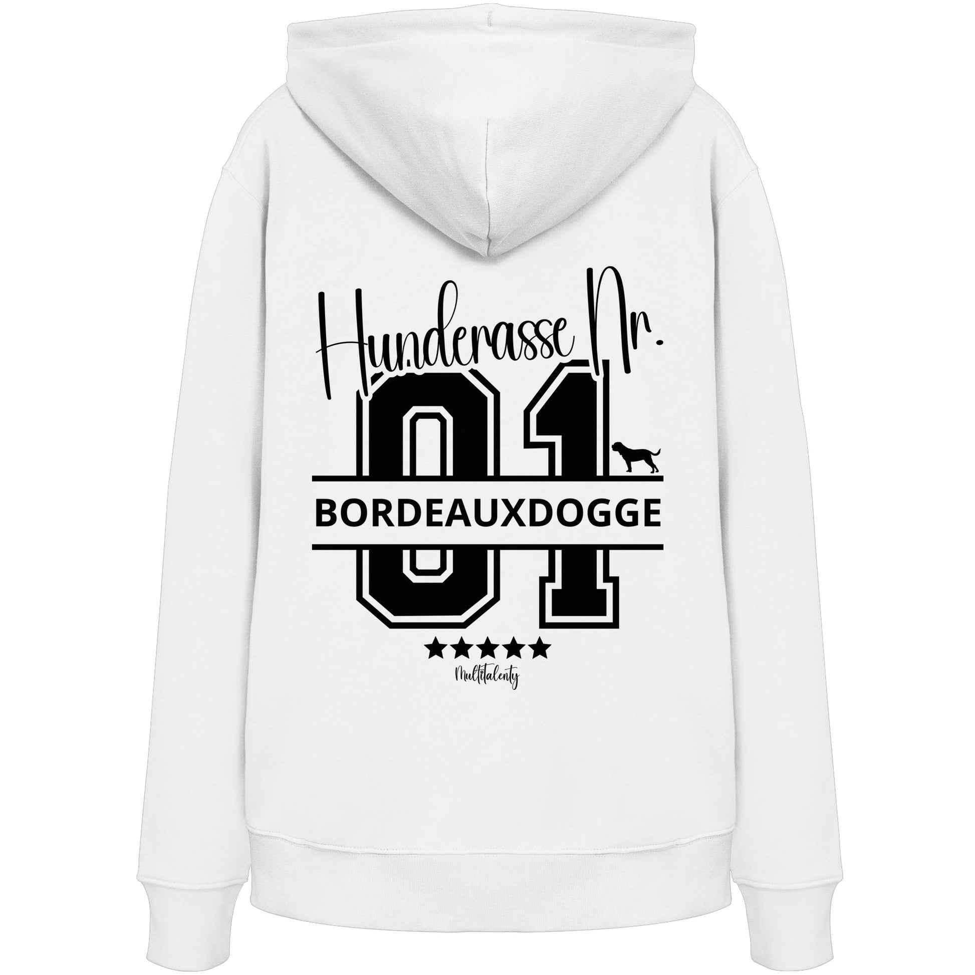 Nr. 01 Bordeauxdogge - Organic Hoodie